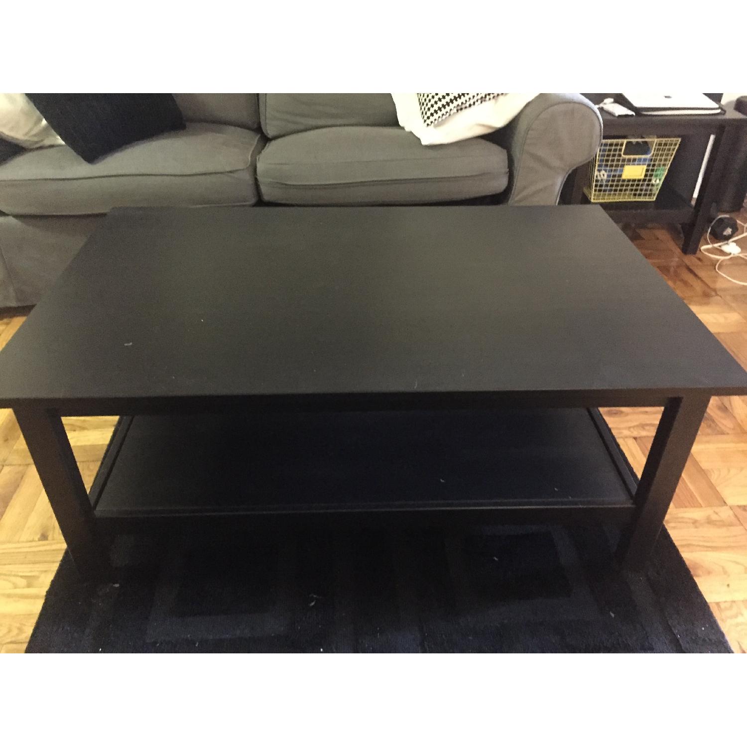 Ikea Black Coffee Table - image-2