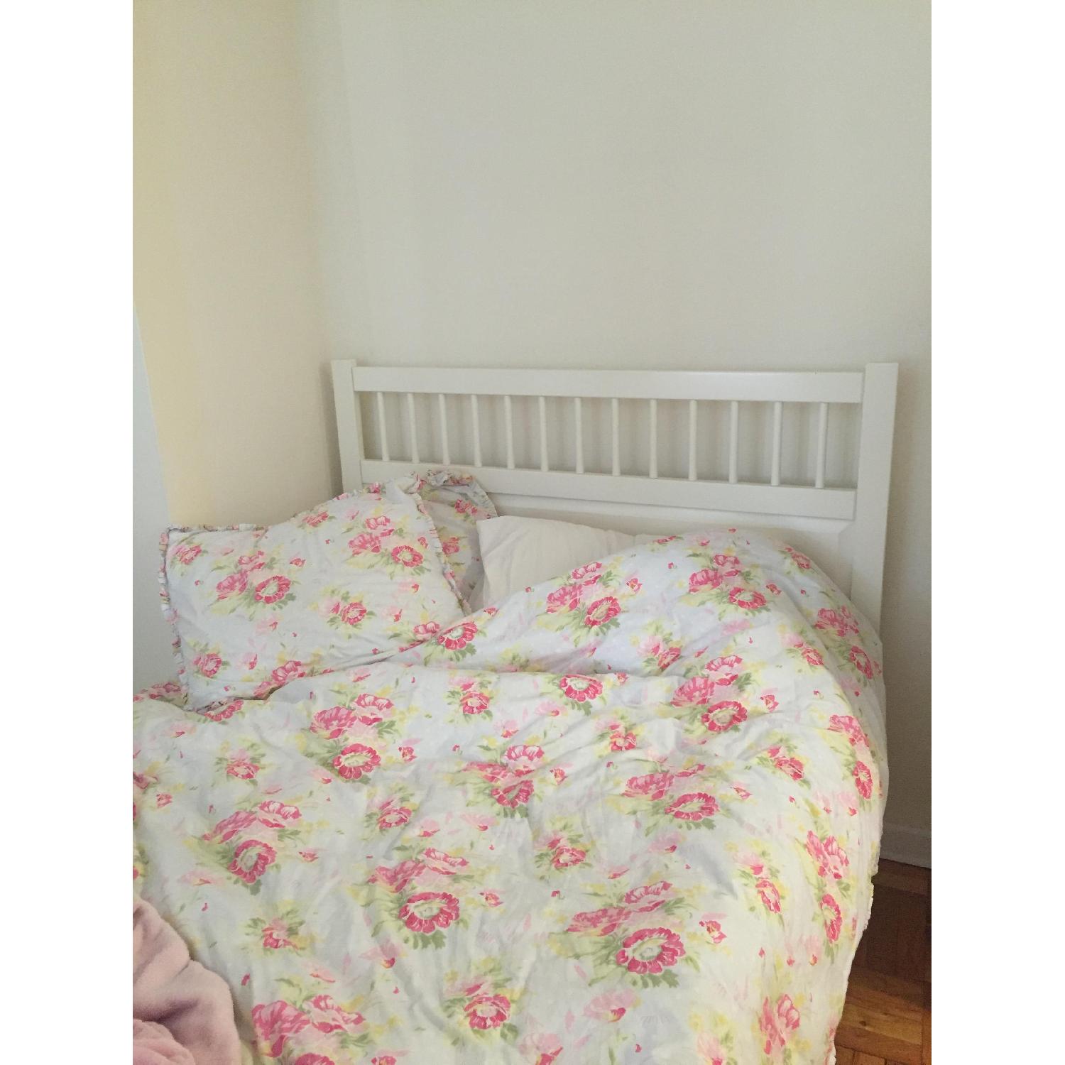 Ikea White Classic Bedframe - image-2