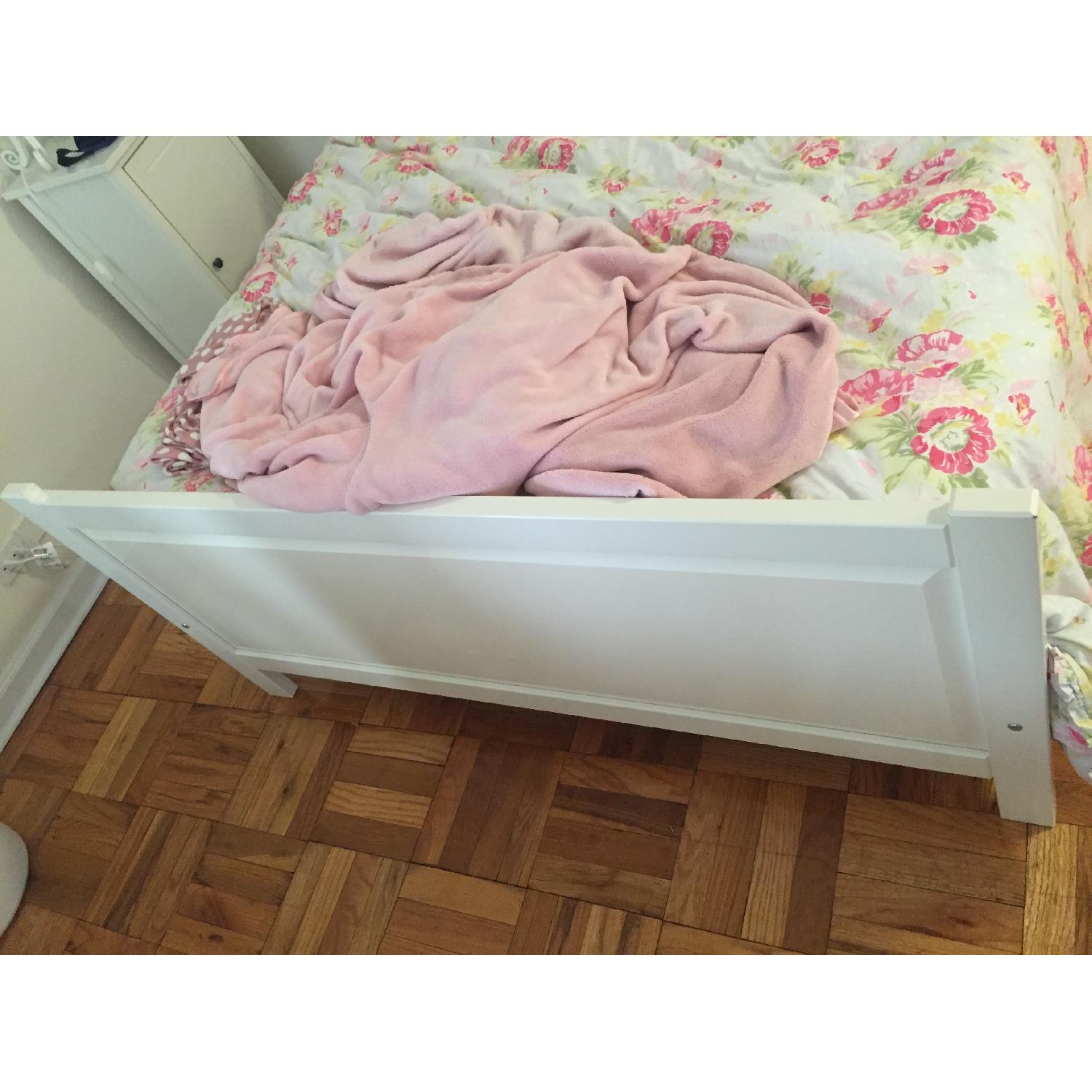 Ikea White Classic Bedframe - image-3