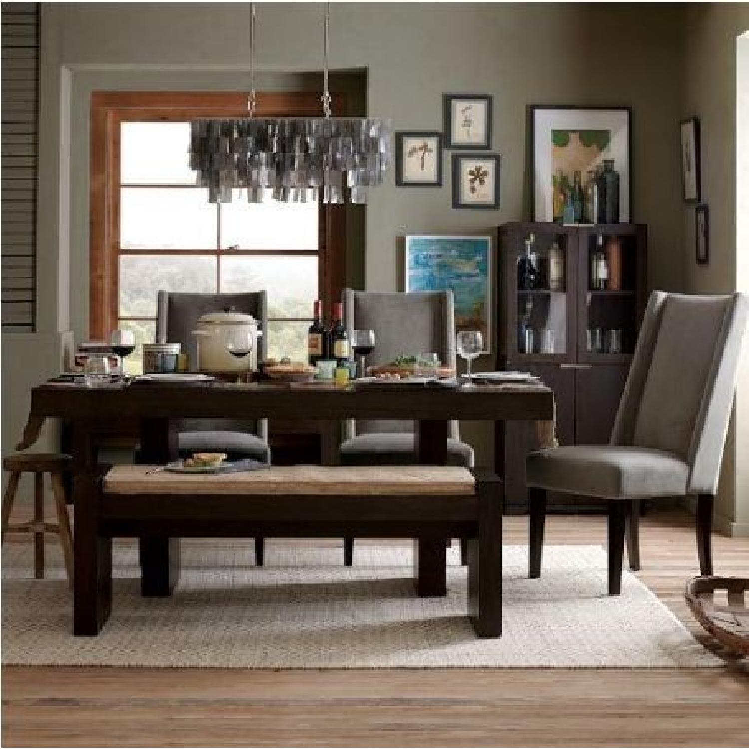 West Elm Terra Dining Table w/ 1 Bench - image-1
