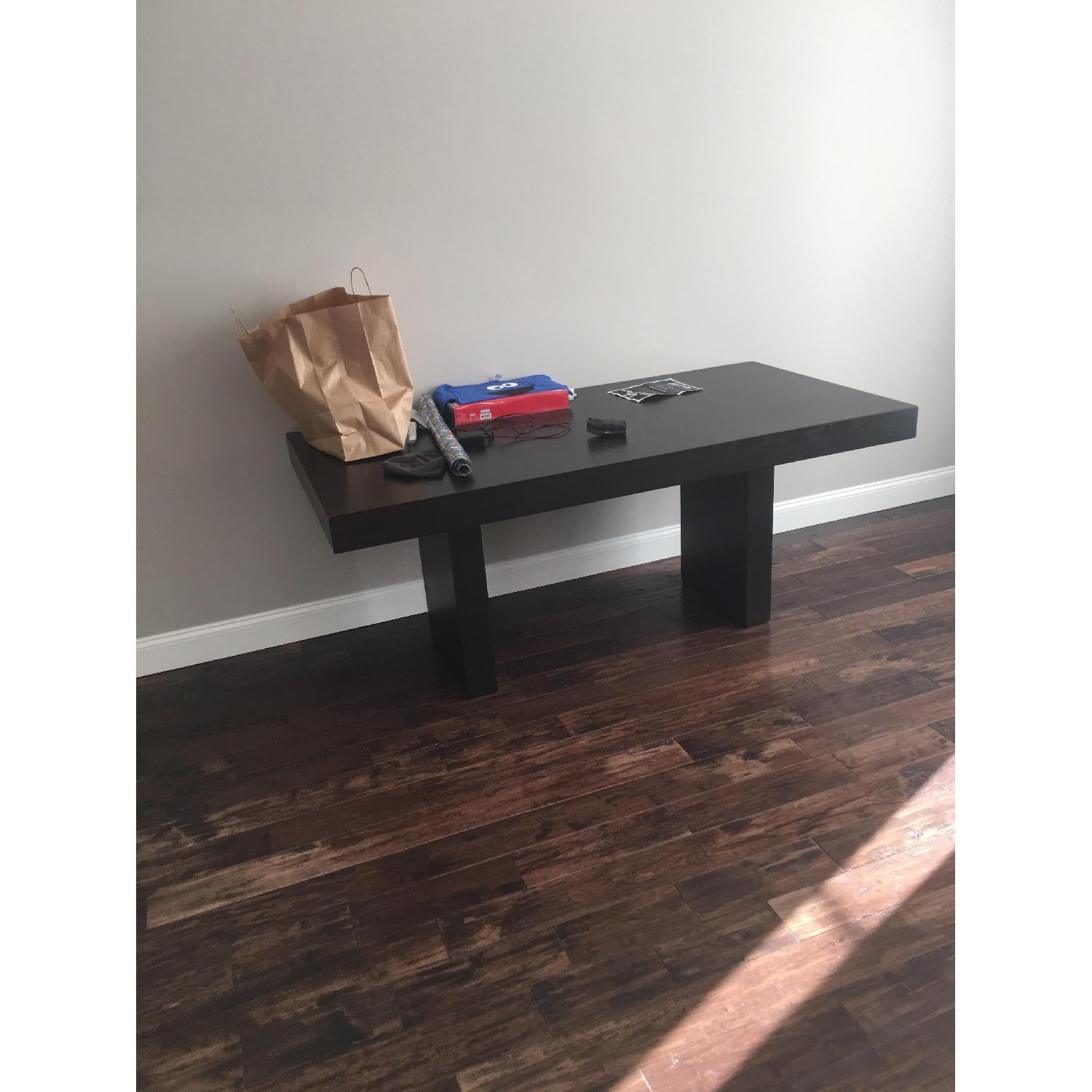 West Elm Terra Dining Table w/ 1 Bench - image-2