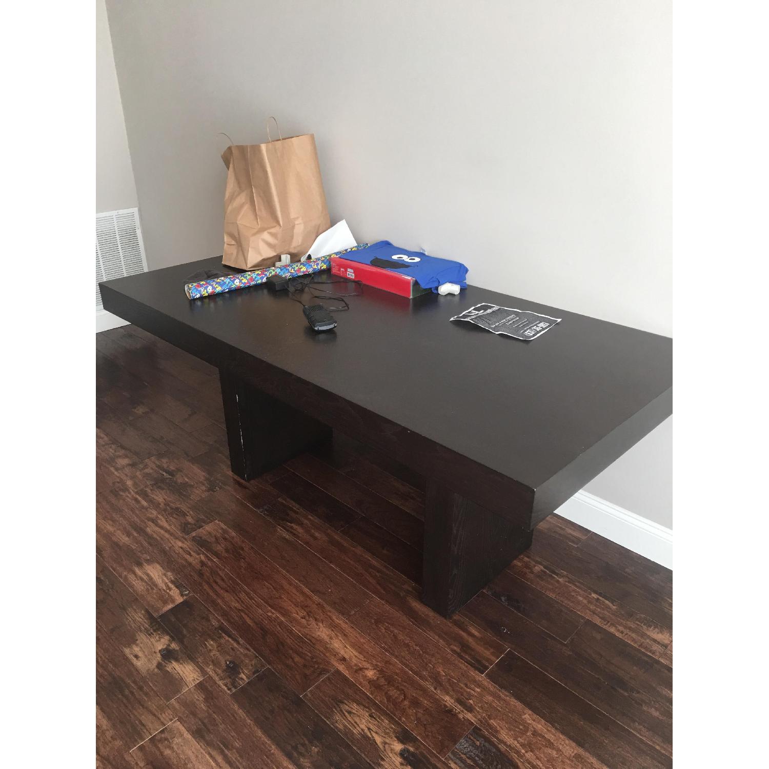 West Elm Terra Dining Table w/ 1 Bench - image-3