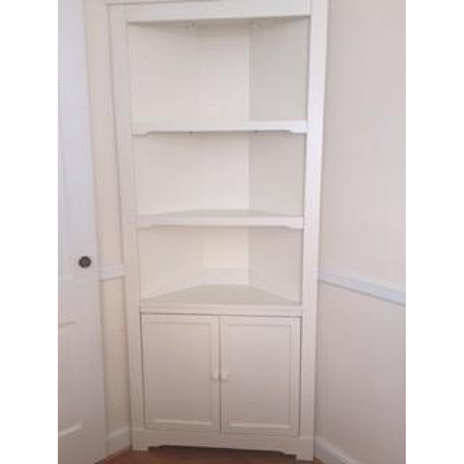 Pottery Barn Classic Corner Cabinet - image-1