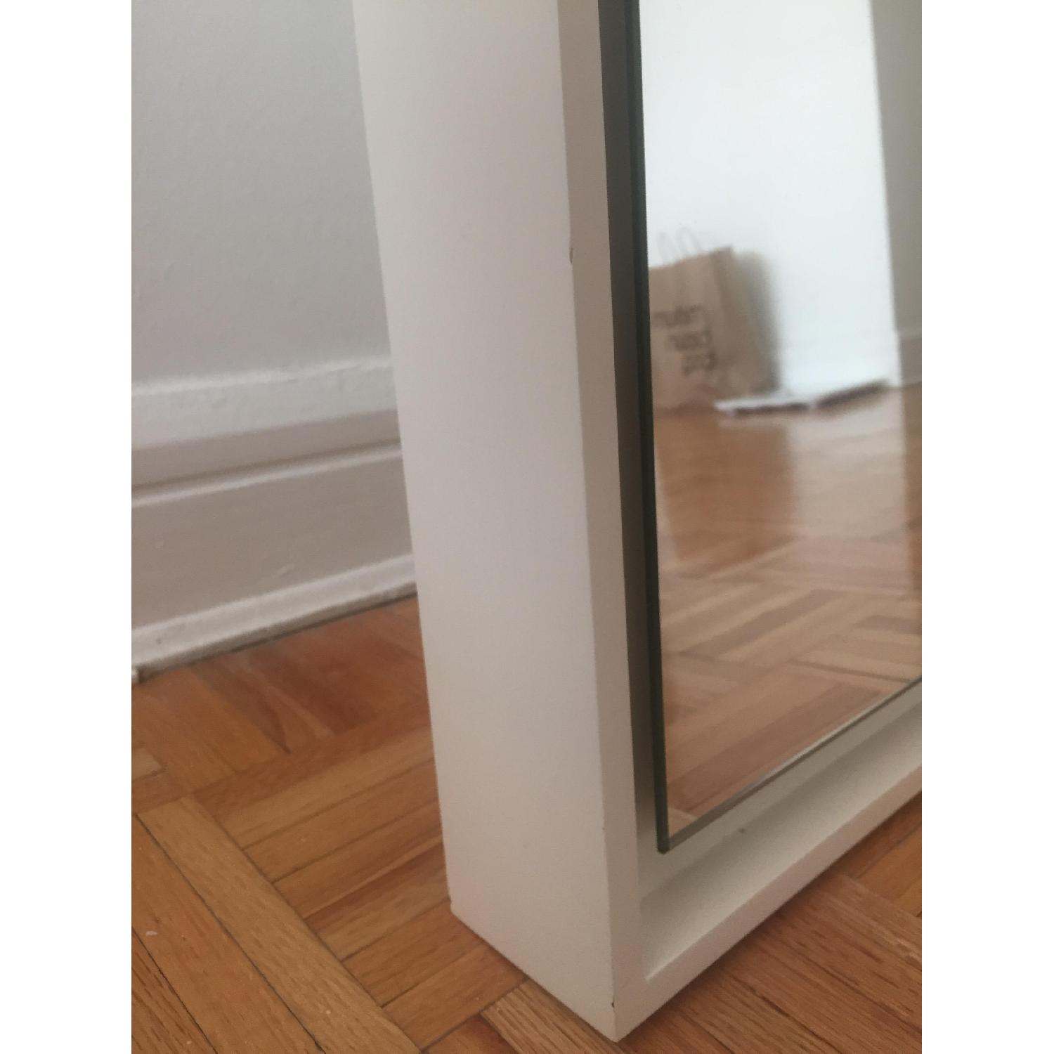 West Elm Floating Wood Floor Mirror - image-2