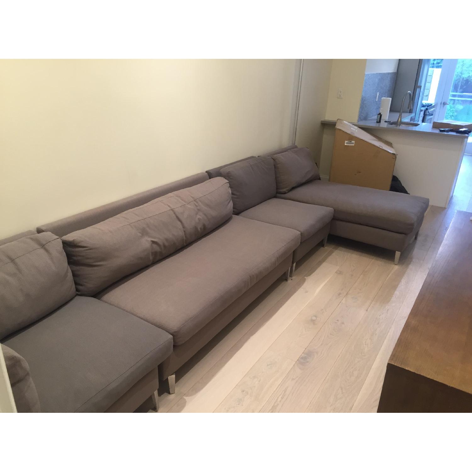 CB2 4 Piece Cielo Sectional Sofa - image-2