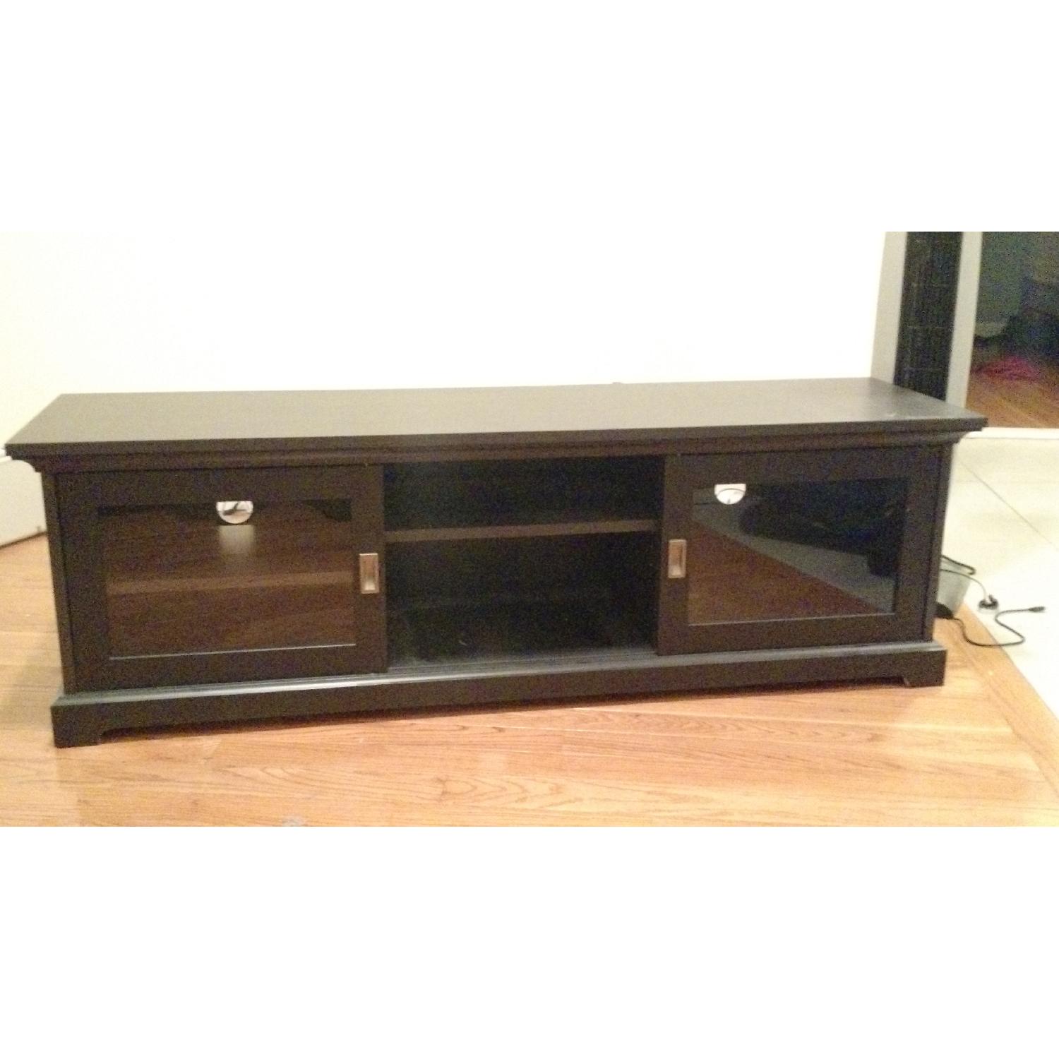 Target Threshold Sliding Door TV Stand - image-4