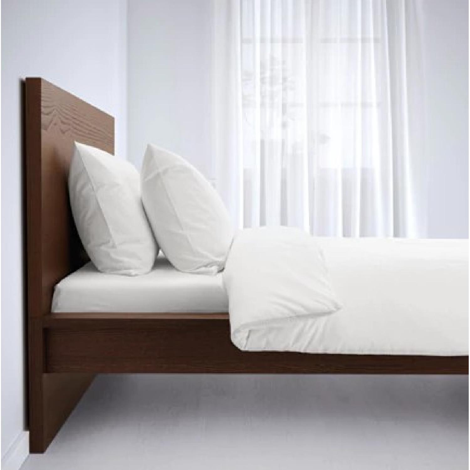 Ikea Malm Black Full Size Bed - image-2