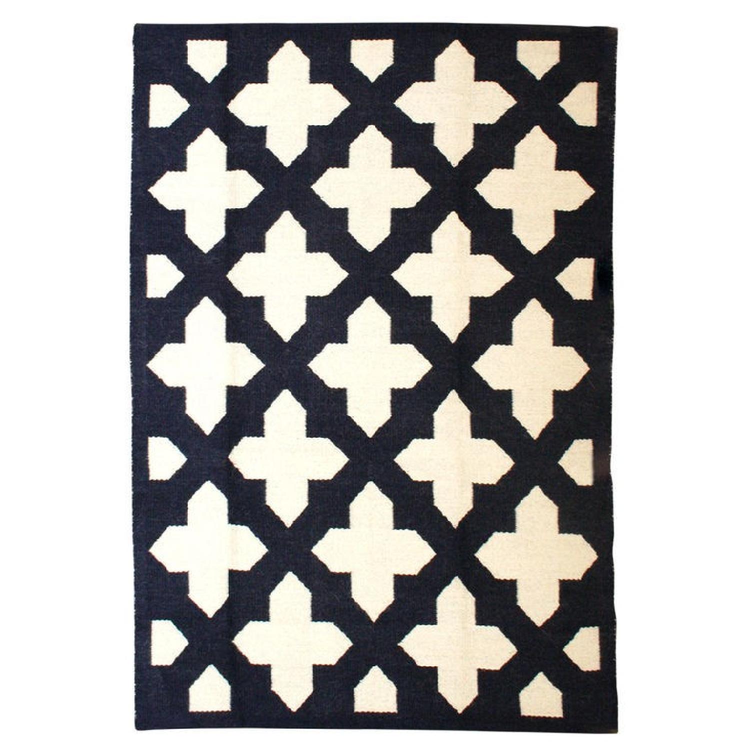 Jonathan Adler Talitha Reversible Peruvian Flat Weave Rug - image-0