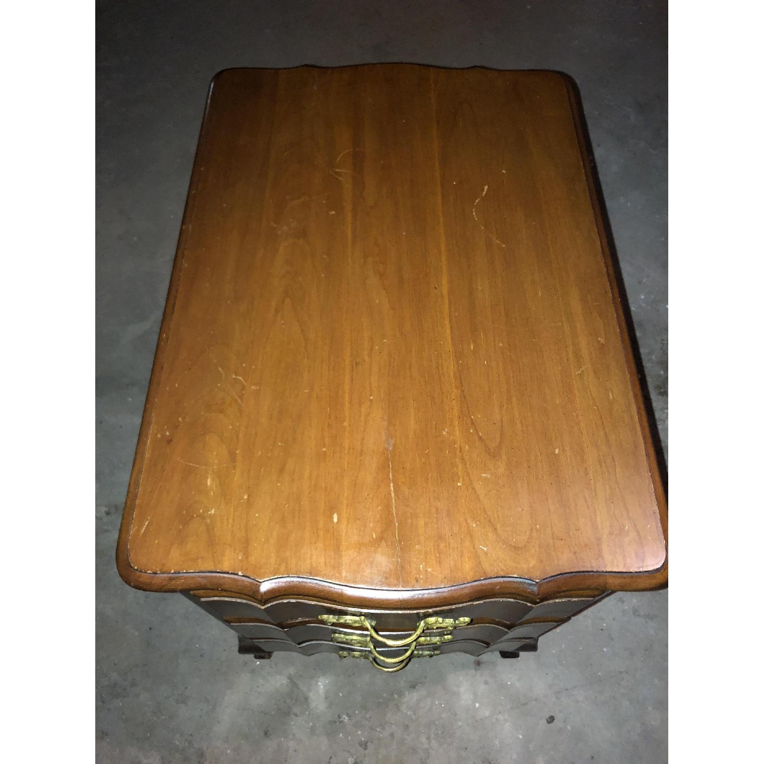 Wooden 3 Drawer Side Tables - image-4