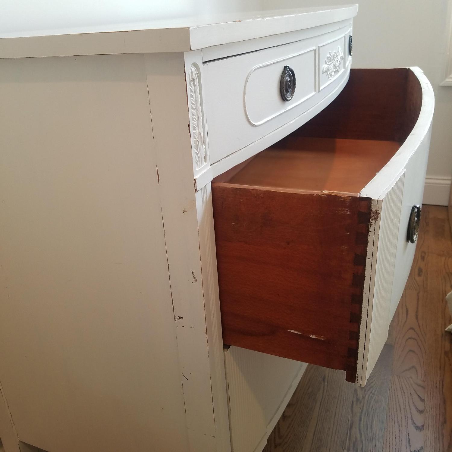 White Solid Hardwood Dresser - image-3