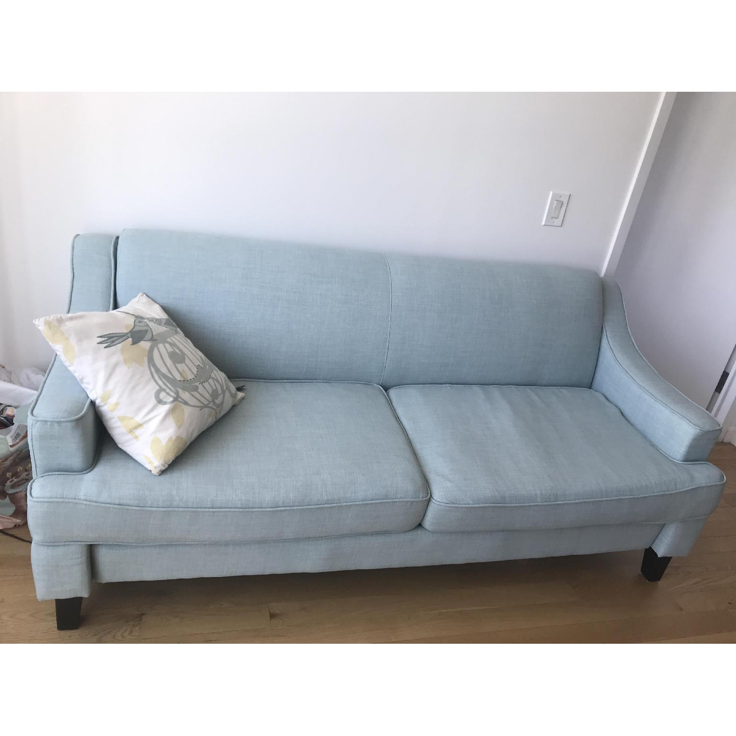 Joss & Main Rhinebeck Light Blue Couch - image-3