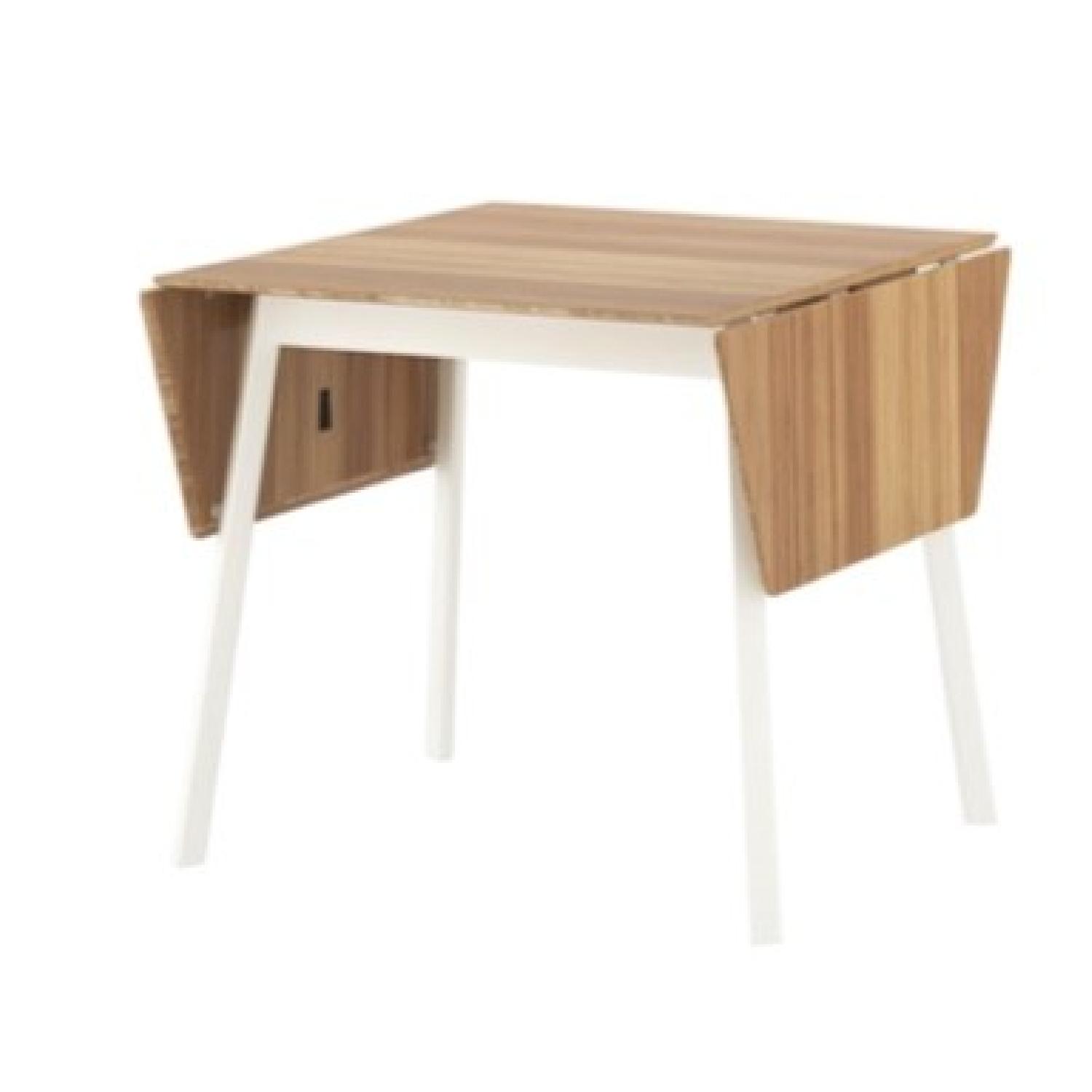 Ikea Drop-Leaf Dining Table - image-0
