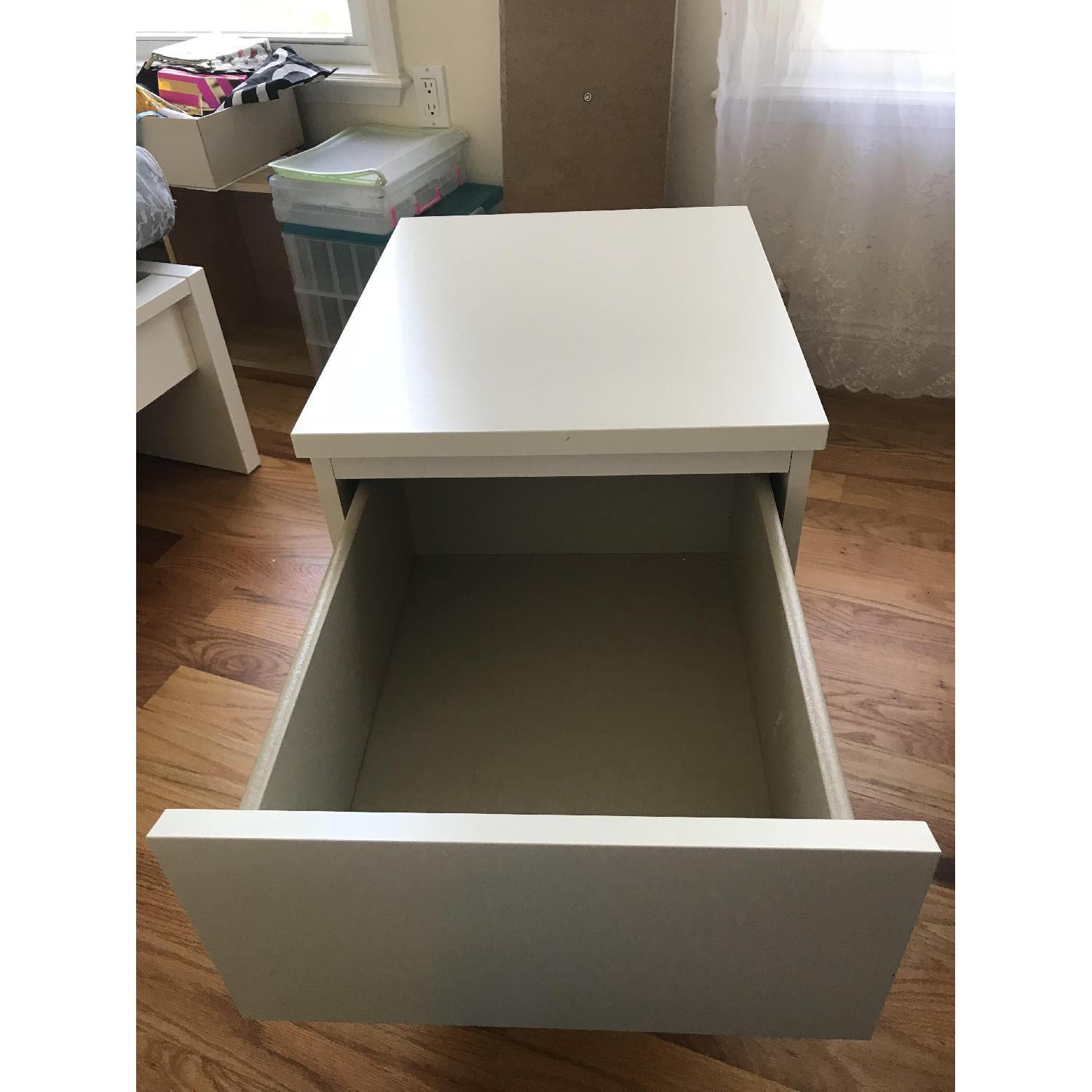 Ikea Malm 2 Drawer Nightstand - image-2