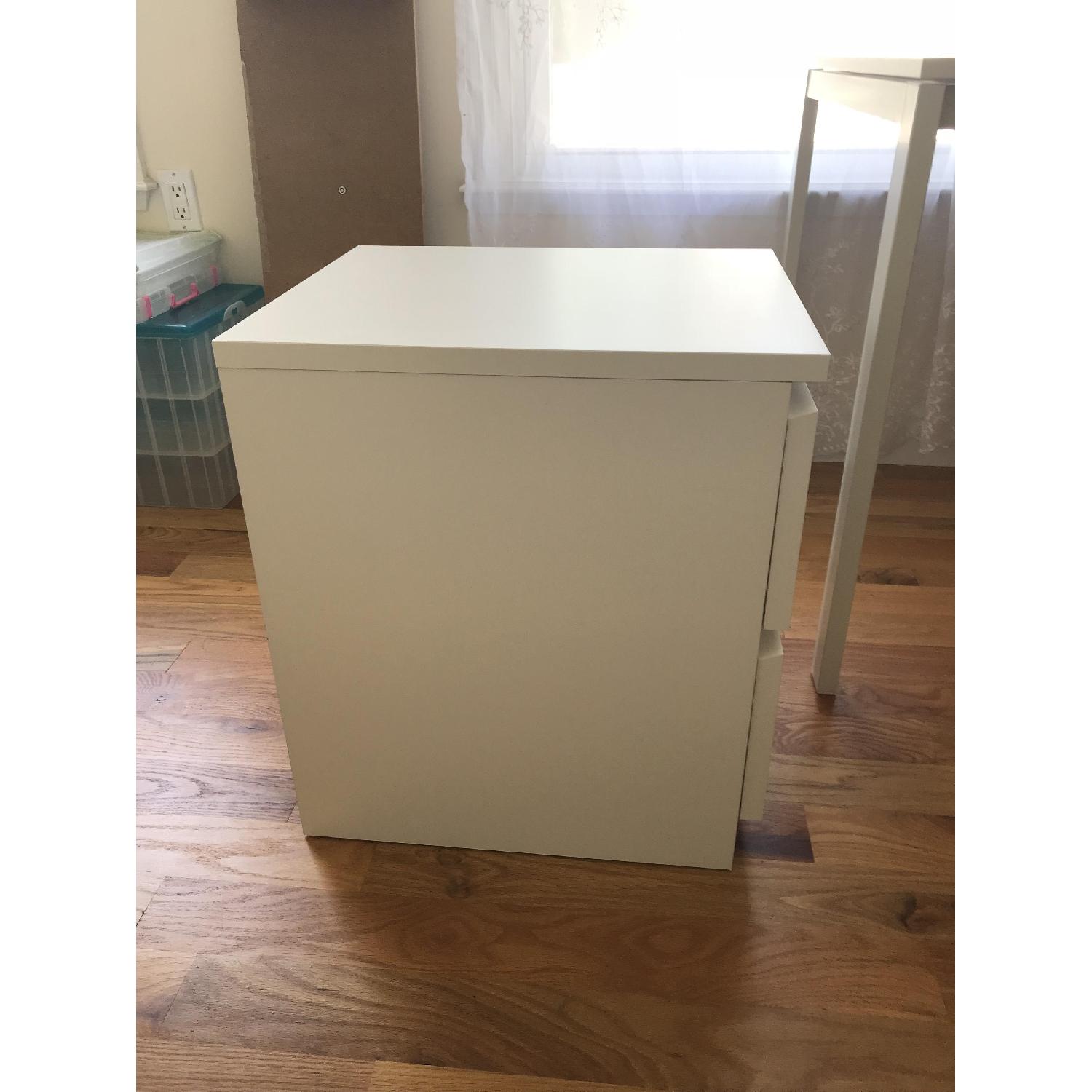 Ikea Malm 2 Drawer Nightstand - image-3