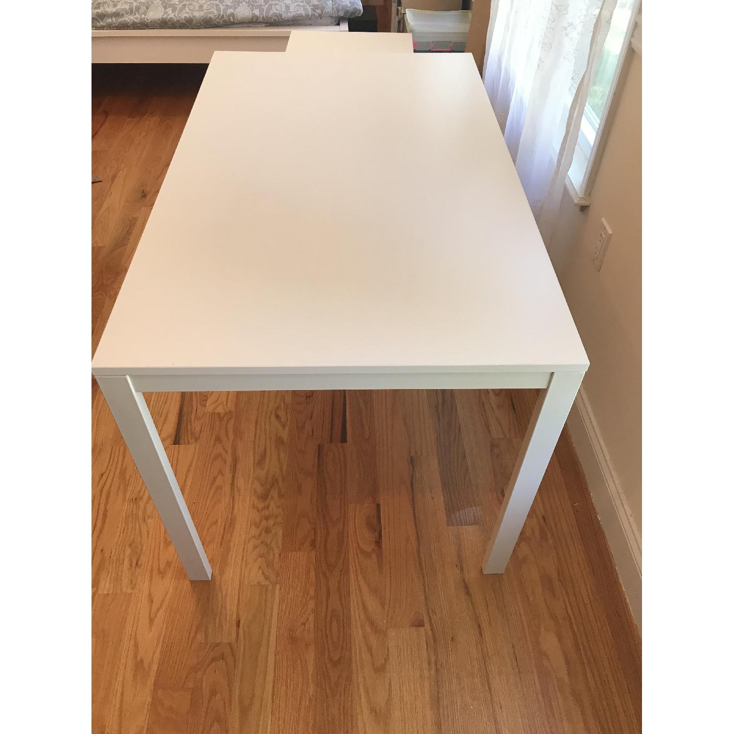 Ikea Melltorp White Dining Table - AptDeco