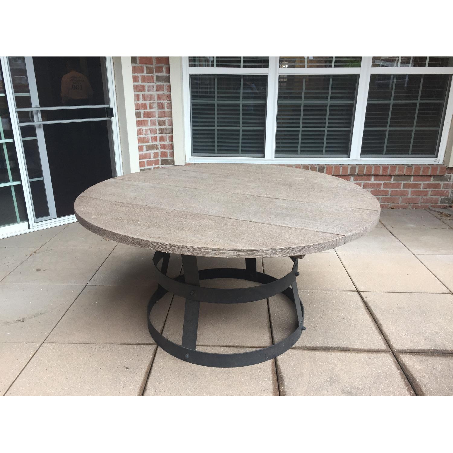 Restoration Hardware Outdoor/Patio Dining Table w/ 6 Chairs - image-5