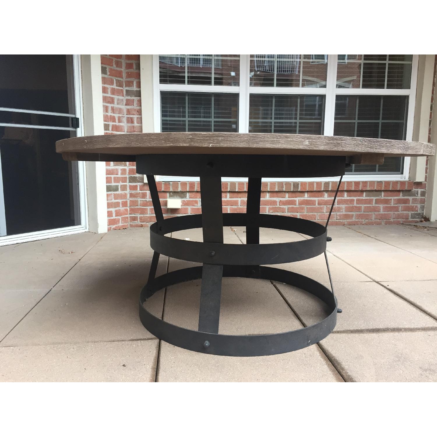 Restoration Hardware Outdoor/Patio Dining Table w/ 6 Chairs - image-6