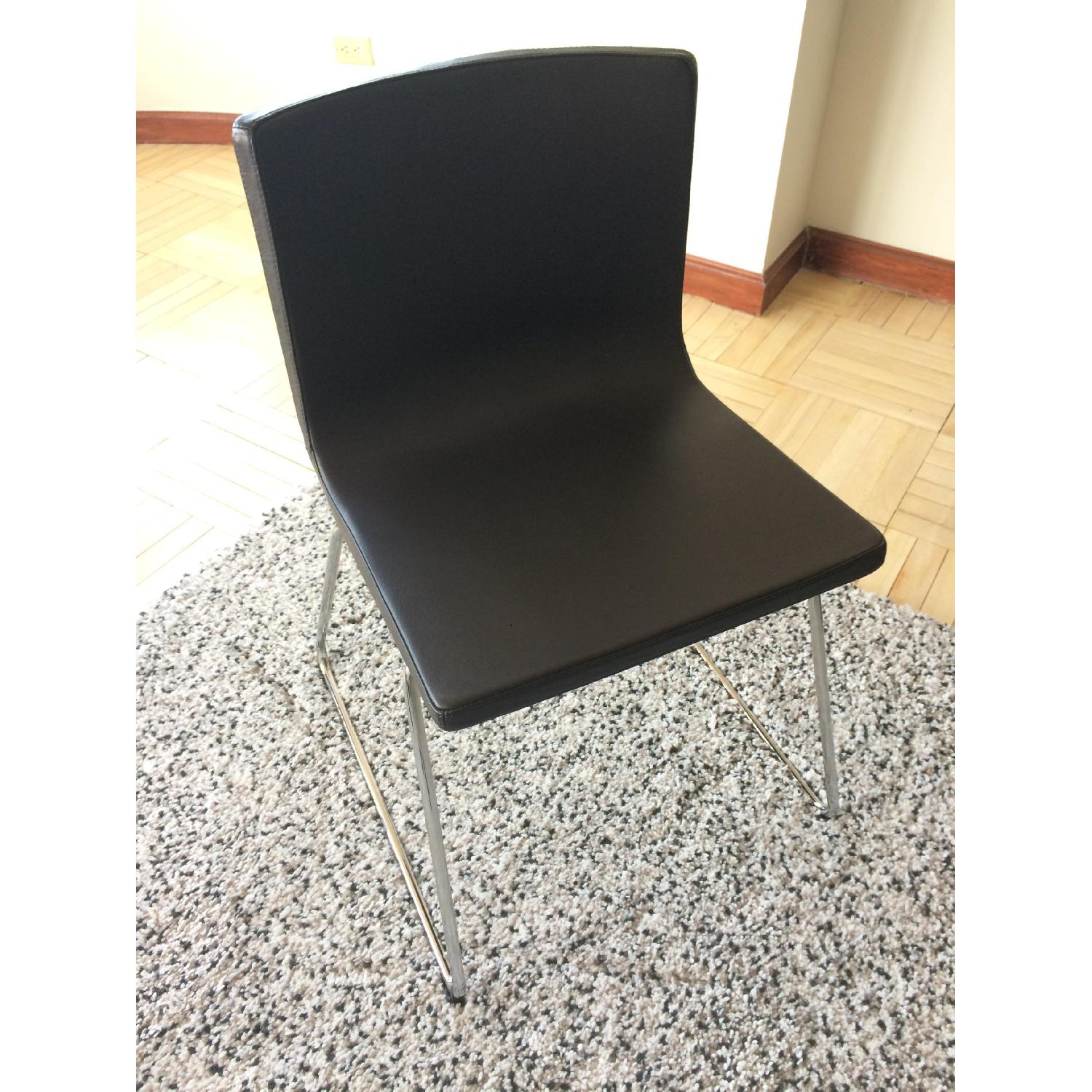 IKEA イケア　BERNHARD ベルナード チェア　ブラック IKEA BERNHARD Leather Chair (Set of 5) - AptDeco