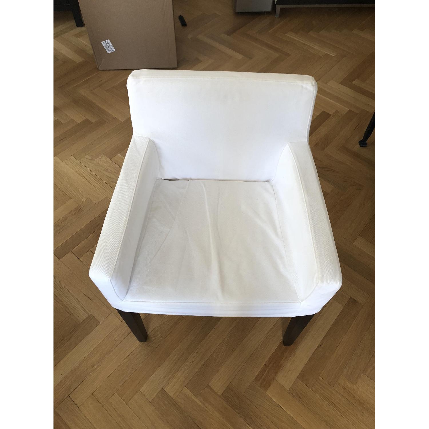 Ikea Nils Armchairs in White - image-2