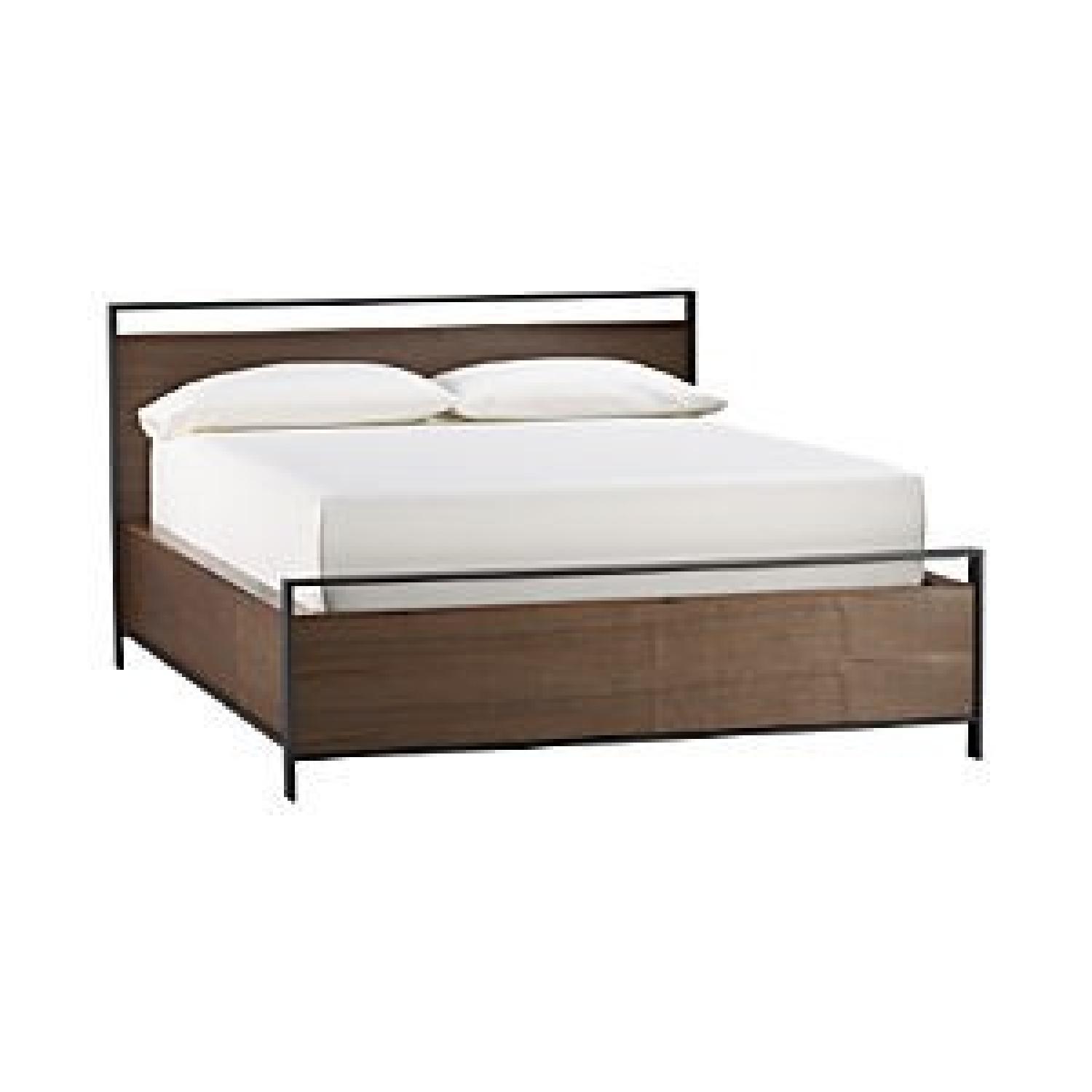 Crate & Barrel Bowery Queen Storage Bed AptDeco