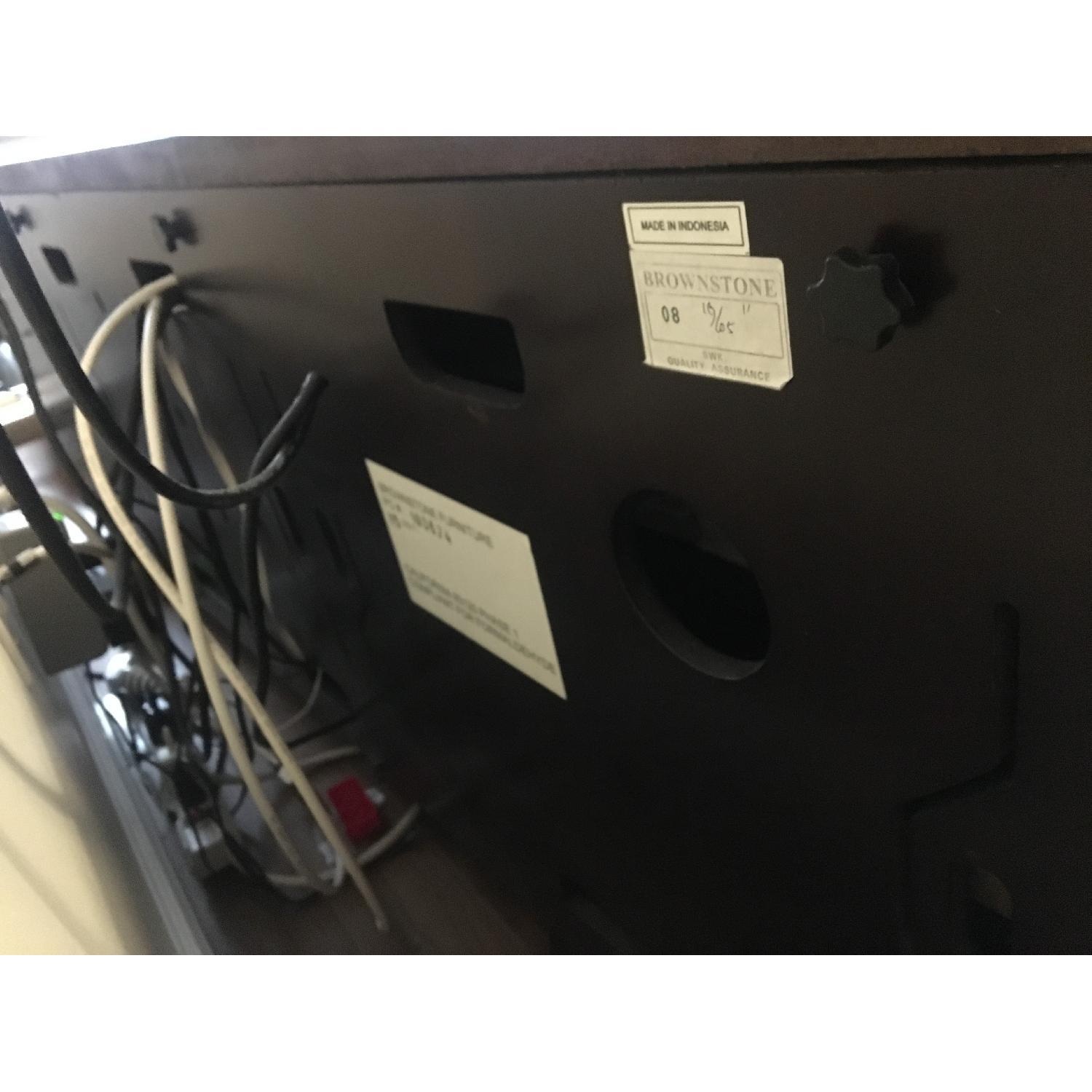 Restoration Hardware Brownstone TV Console - image-3