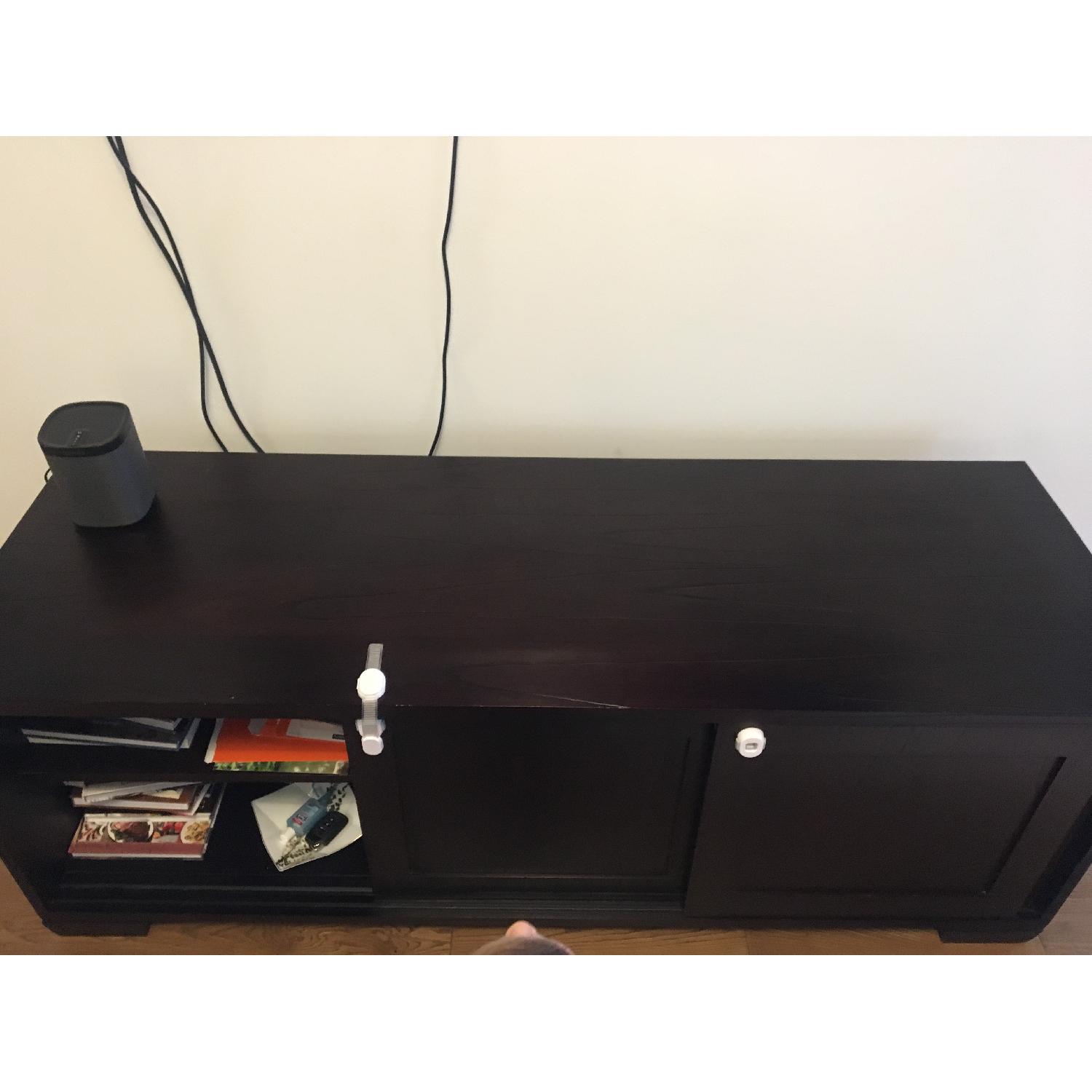 Restoration Hardware Brownstone TV Console - image-4