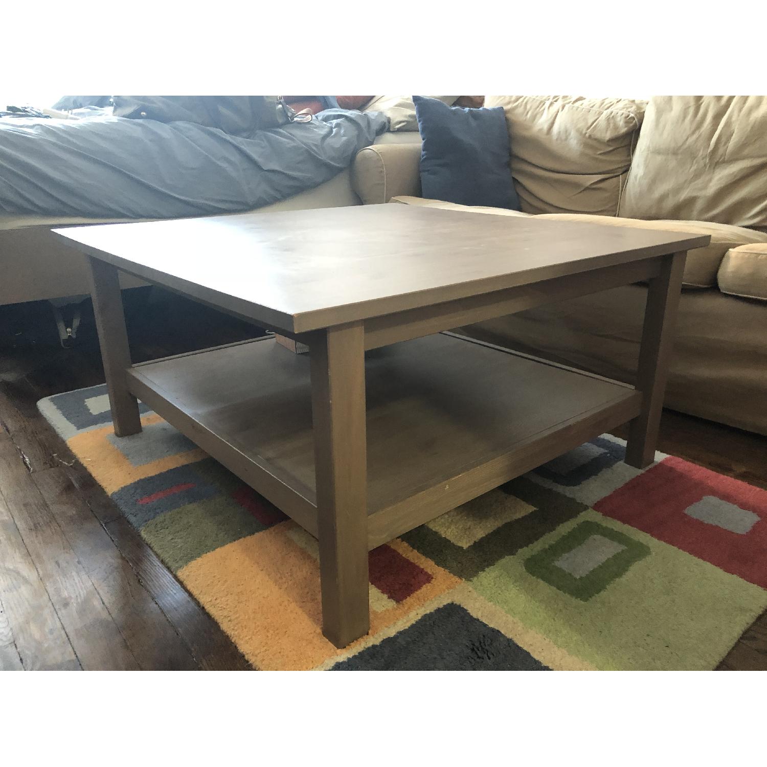 Ikea Hemnes Gray-Brown Coffee Table - image-1