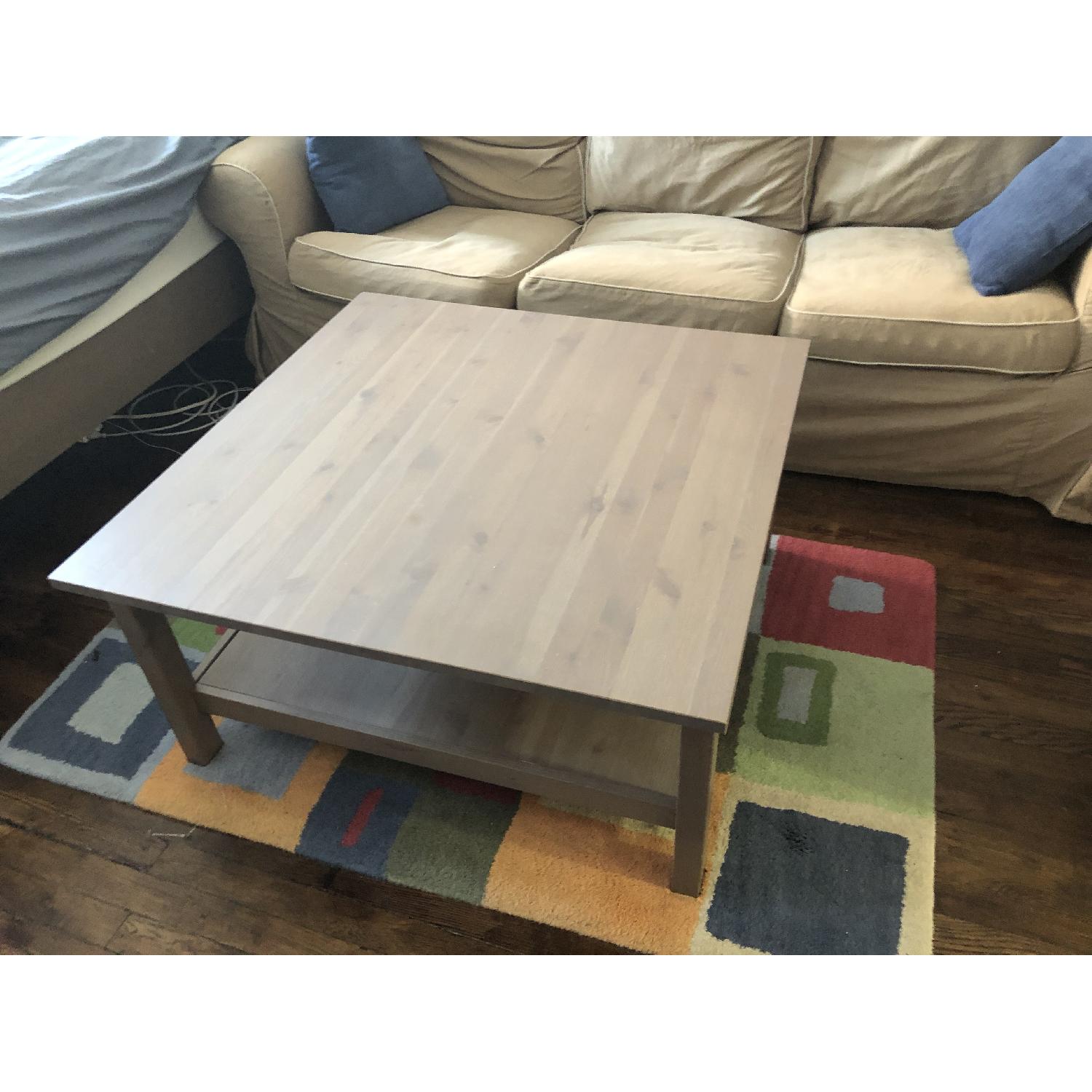 Ikea Hemnes Gray-Brown Coffee Table - image-2