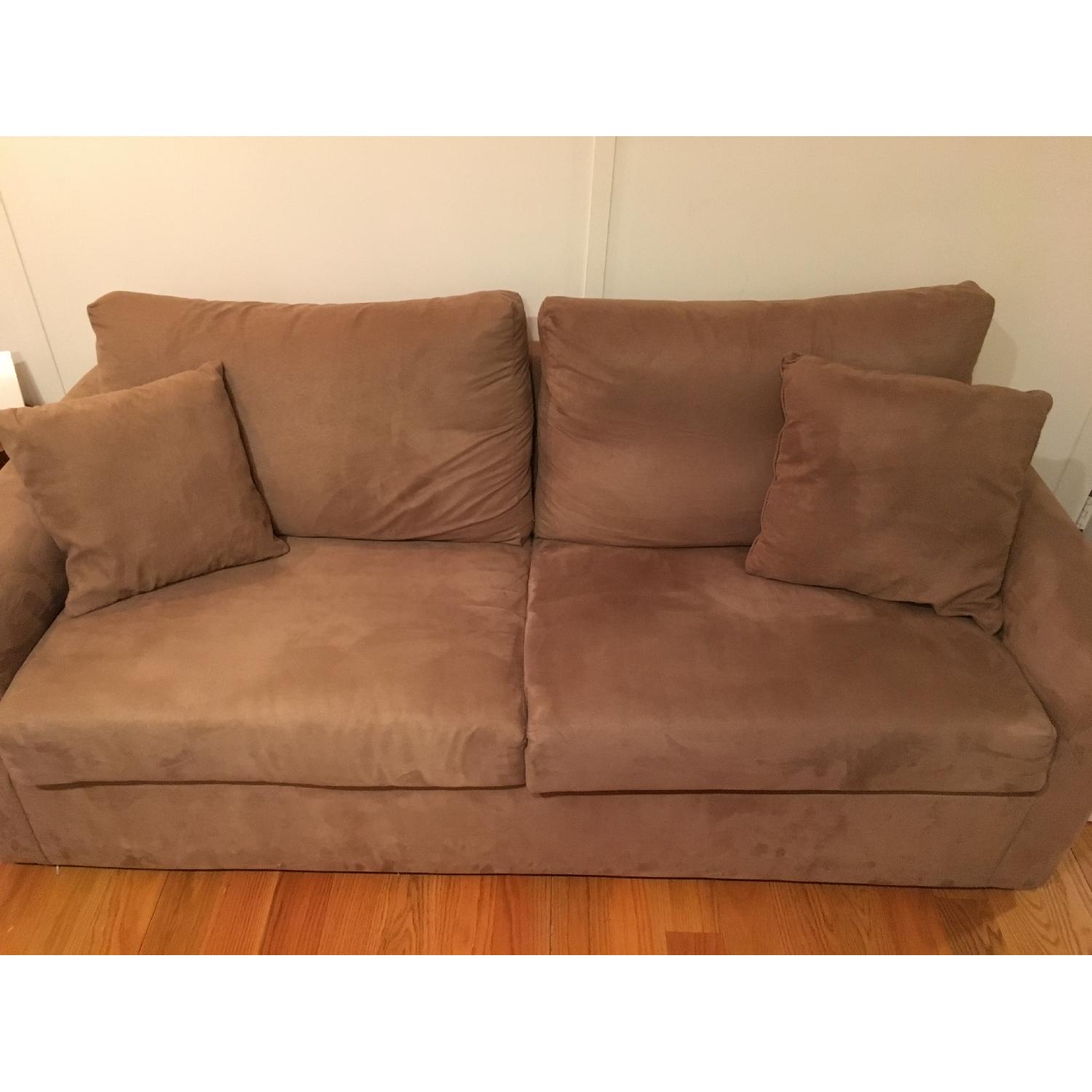 Overnight Sofa Memory Foam Sleeper Sofa - image-1