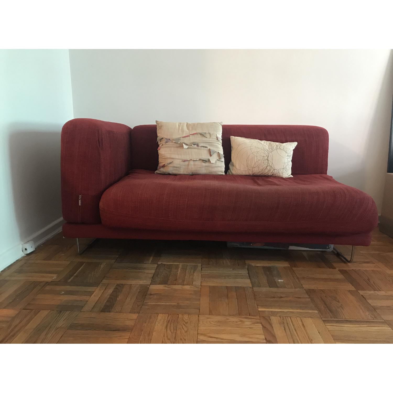 Ikea Tylosand Loveseat/Chaise w/ Right Arm - image-3