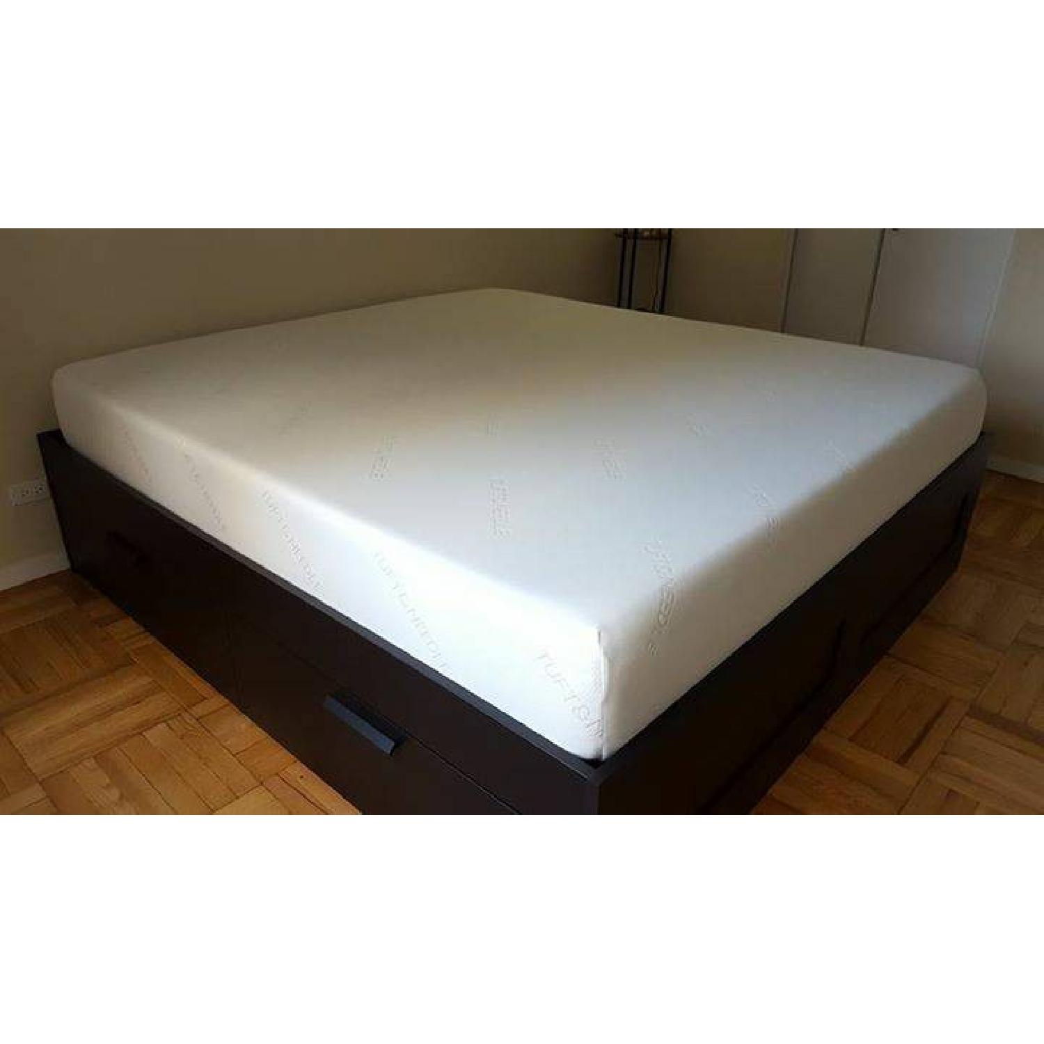 Ikea Brimnes King Storage Bed Frame - image-2