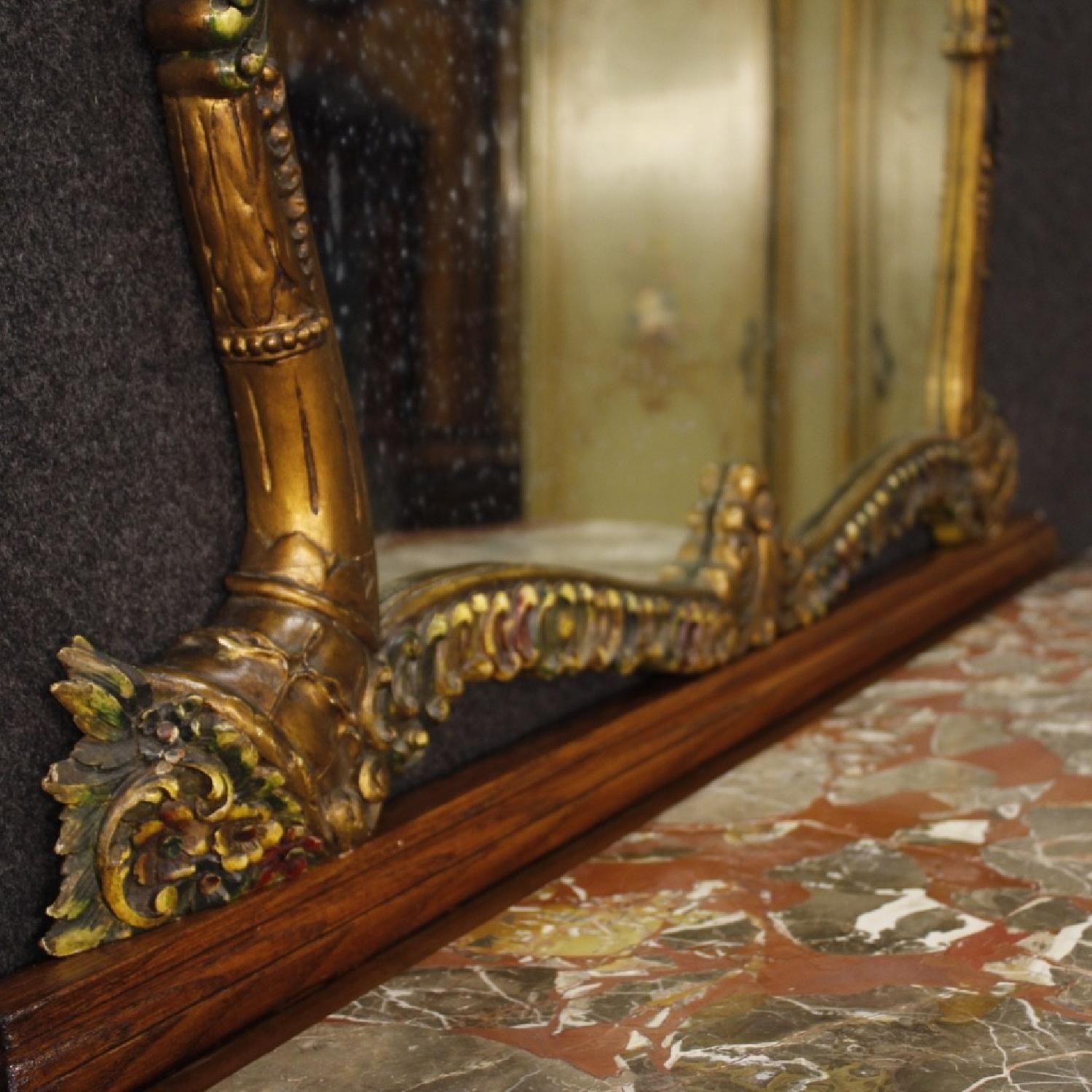 Italian Wood Dresser w/ Mirror & Marble Top - image-5