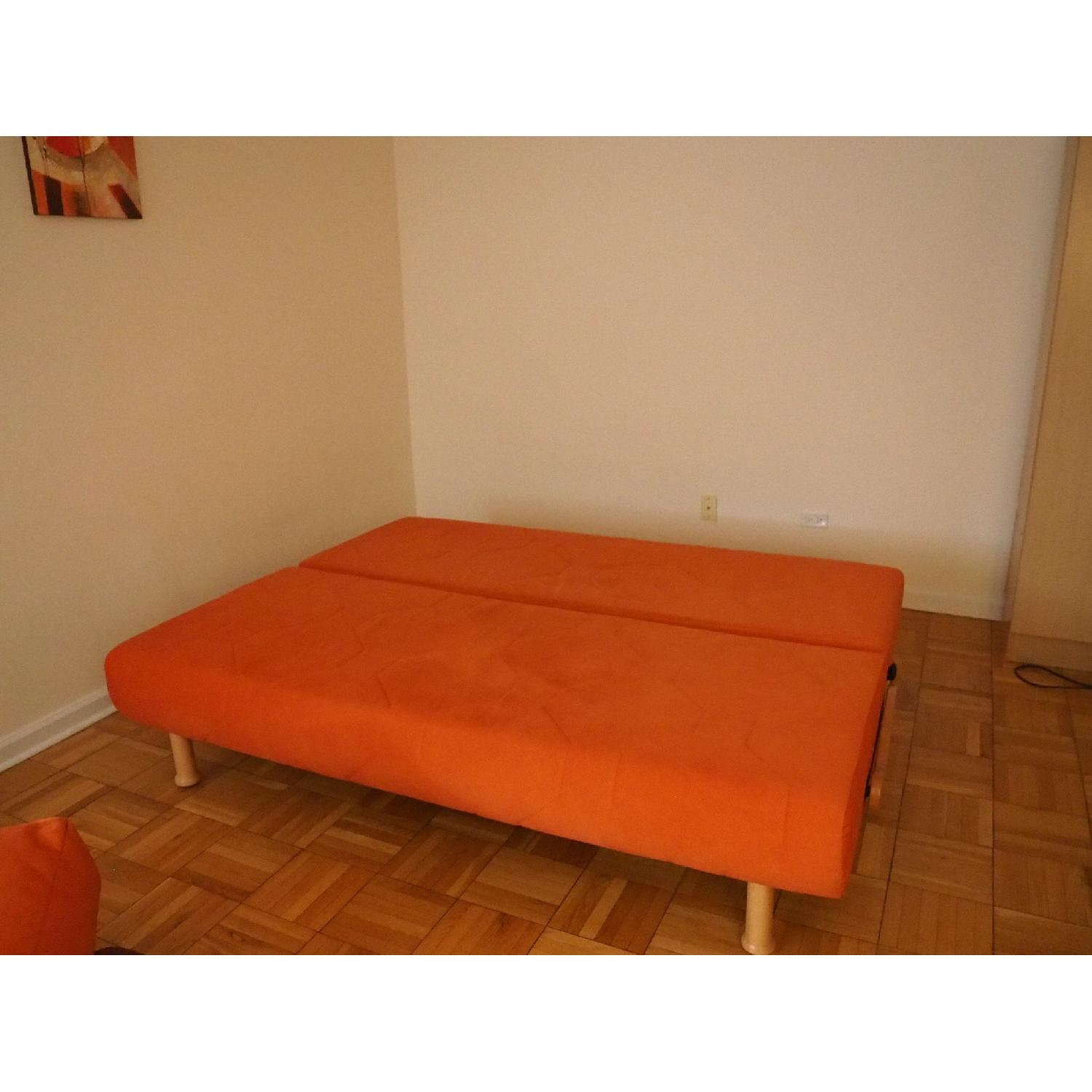 Aminach Sofa Bed w/ Storage & Pillows - image-3