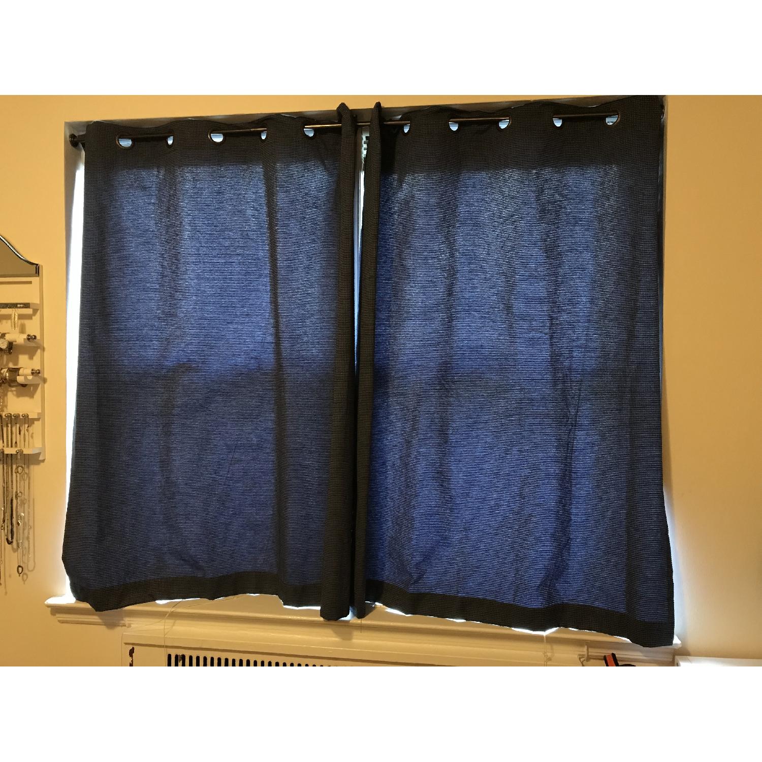 Bed Bath & Beyond Navy Curtains - image-4