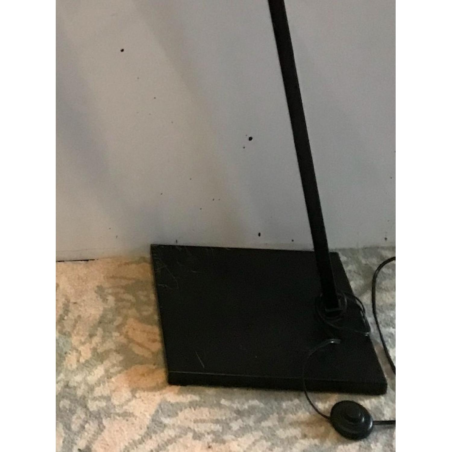West Elm Black Metal Floor Lamp - image-2