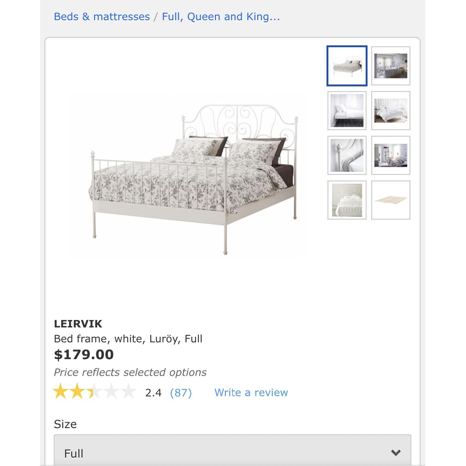 Ikea Leirvik Queen Size Bed - image-4