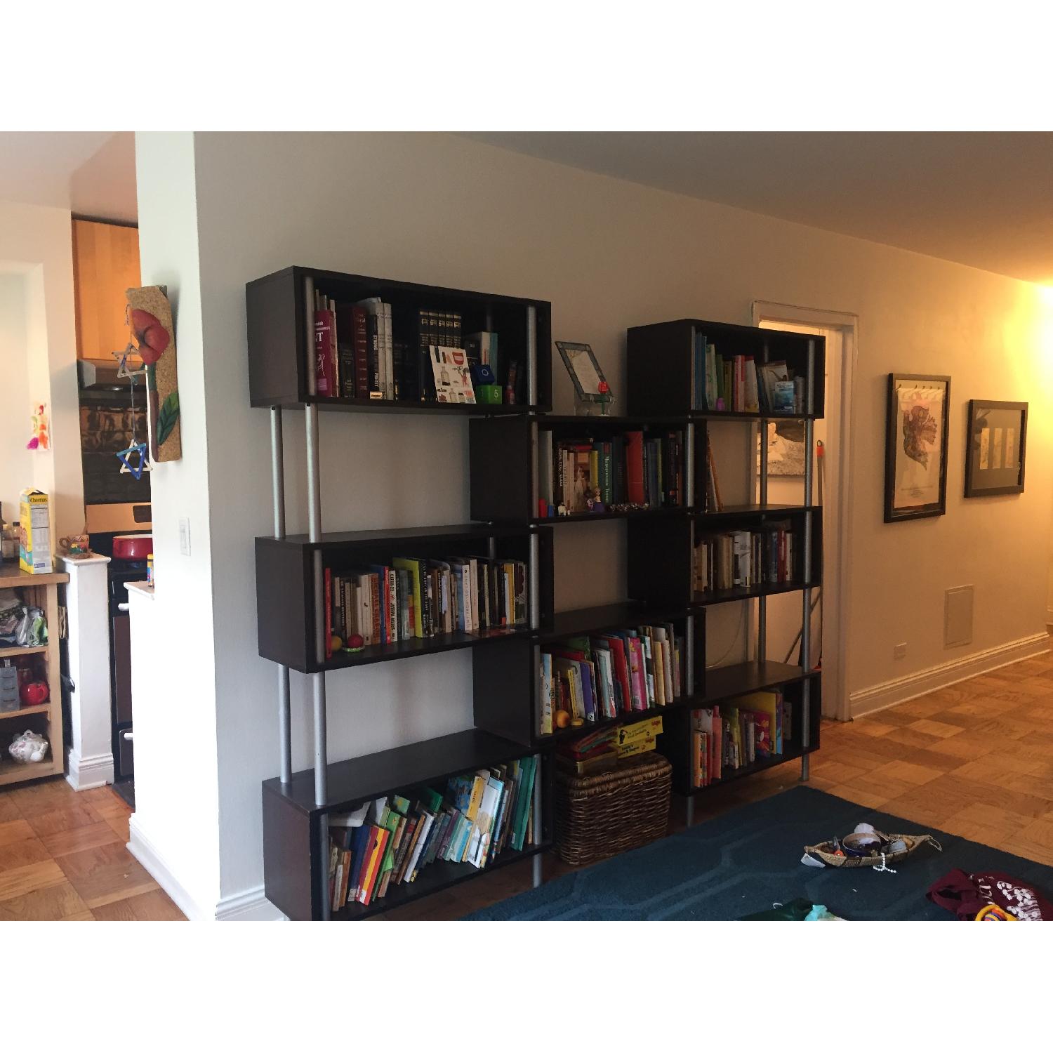 Design Within Reach Chicago 8 Box Bookshelf in Black - AptDeco