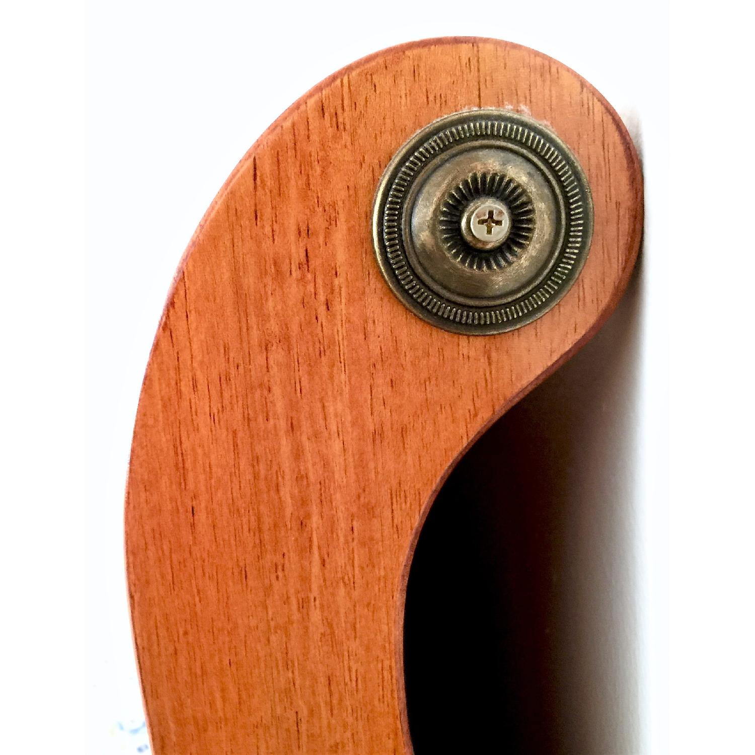 Solid Wood Full Size Sleigh Bed - image-3