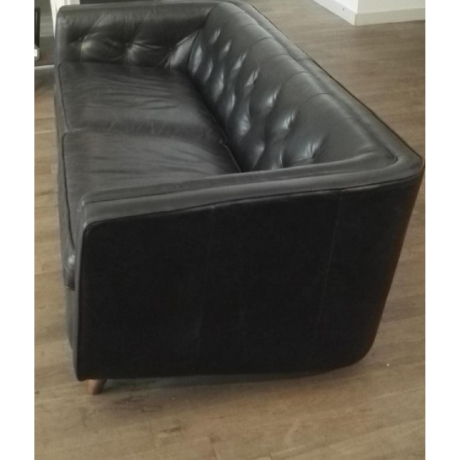 Article Alcott Black Leather Sofa - image-3