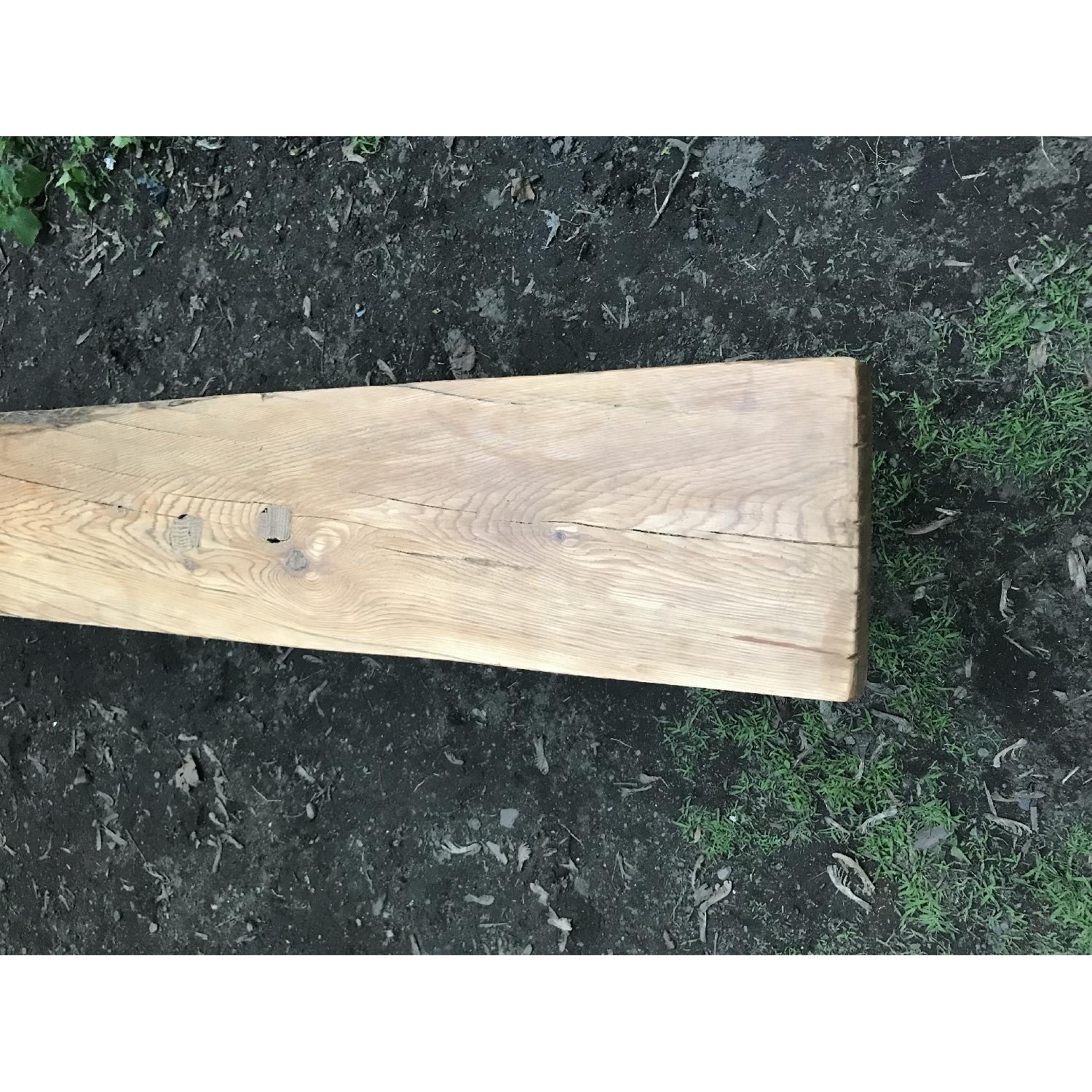 Breukelen Tafel Old Growth Longleaf Pine Oversized Bench - image-7