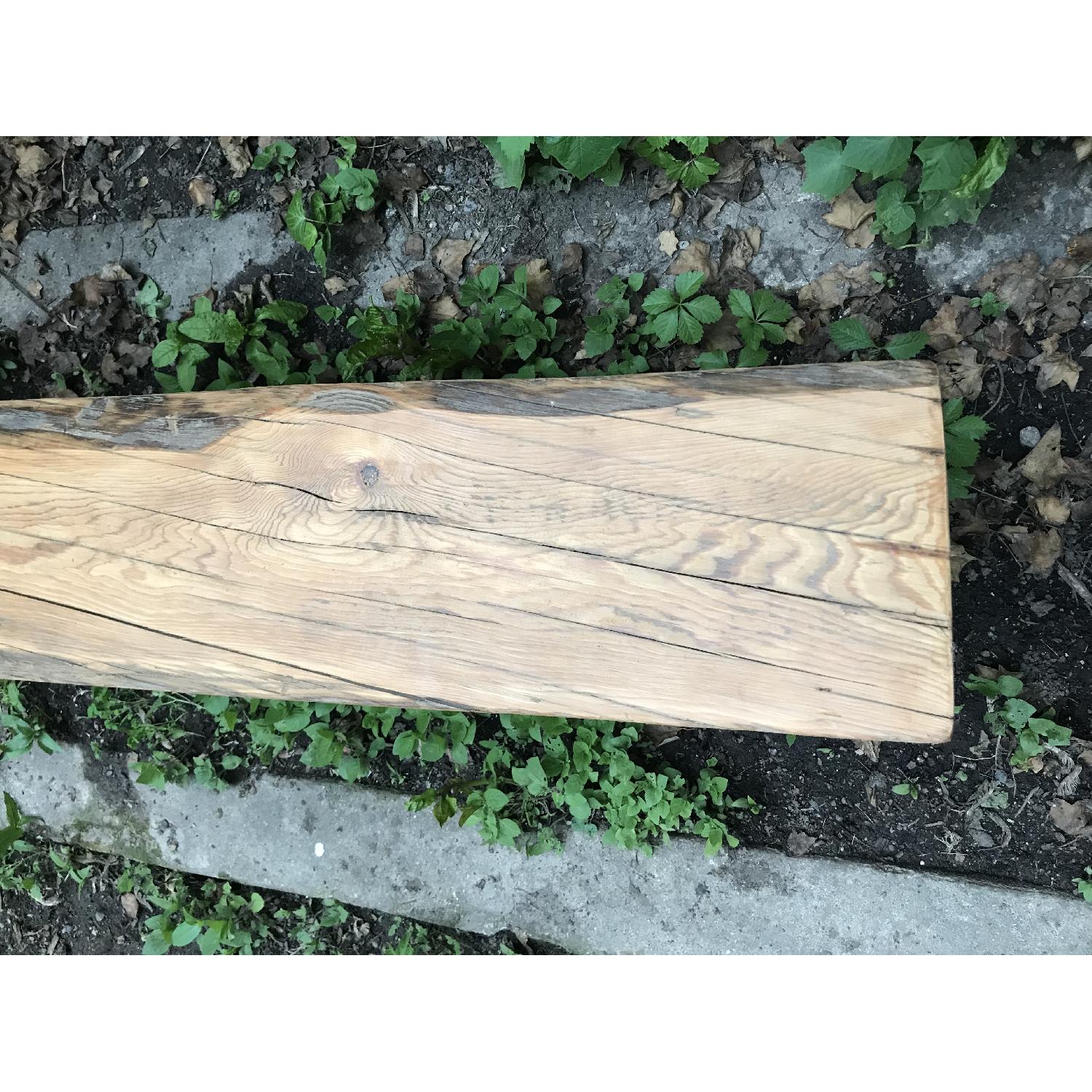 Breukelen Tafel Old Growth Longleaf Pine Oversized Bench - image-8