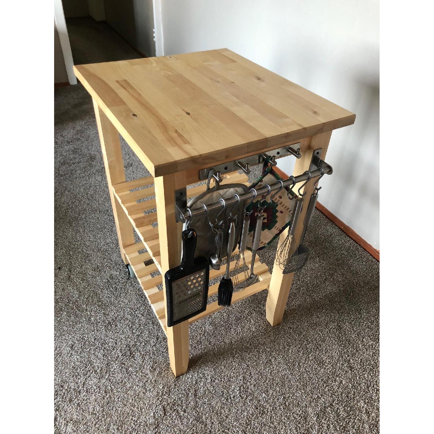 Ikea Bekvam Kitchen Cart - image-1