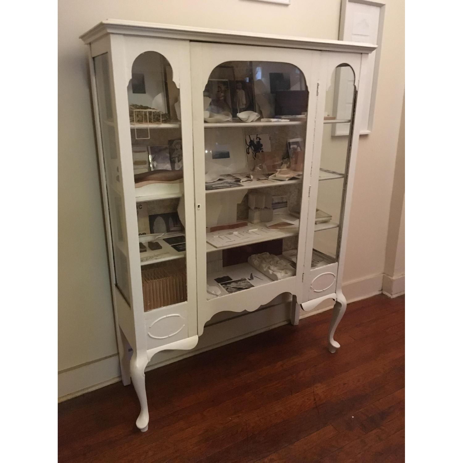 Vintage Curio/Display Cabinet - image-1