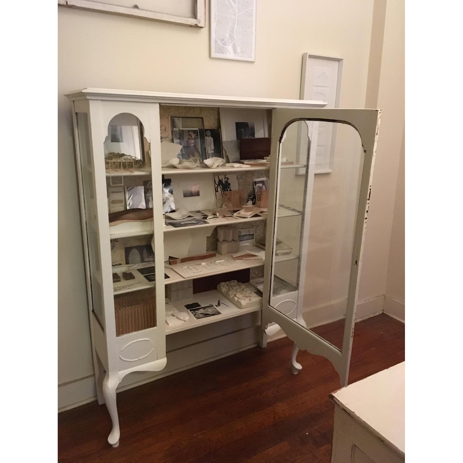Vintage Curio/Display Cabinet - image-4