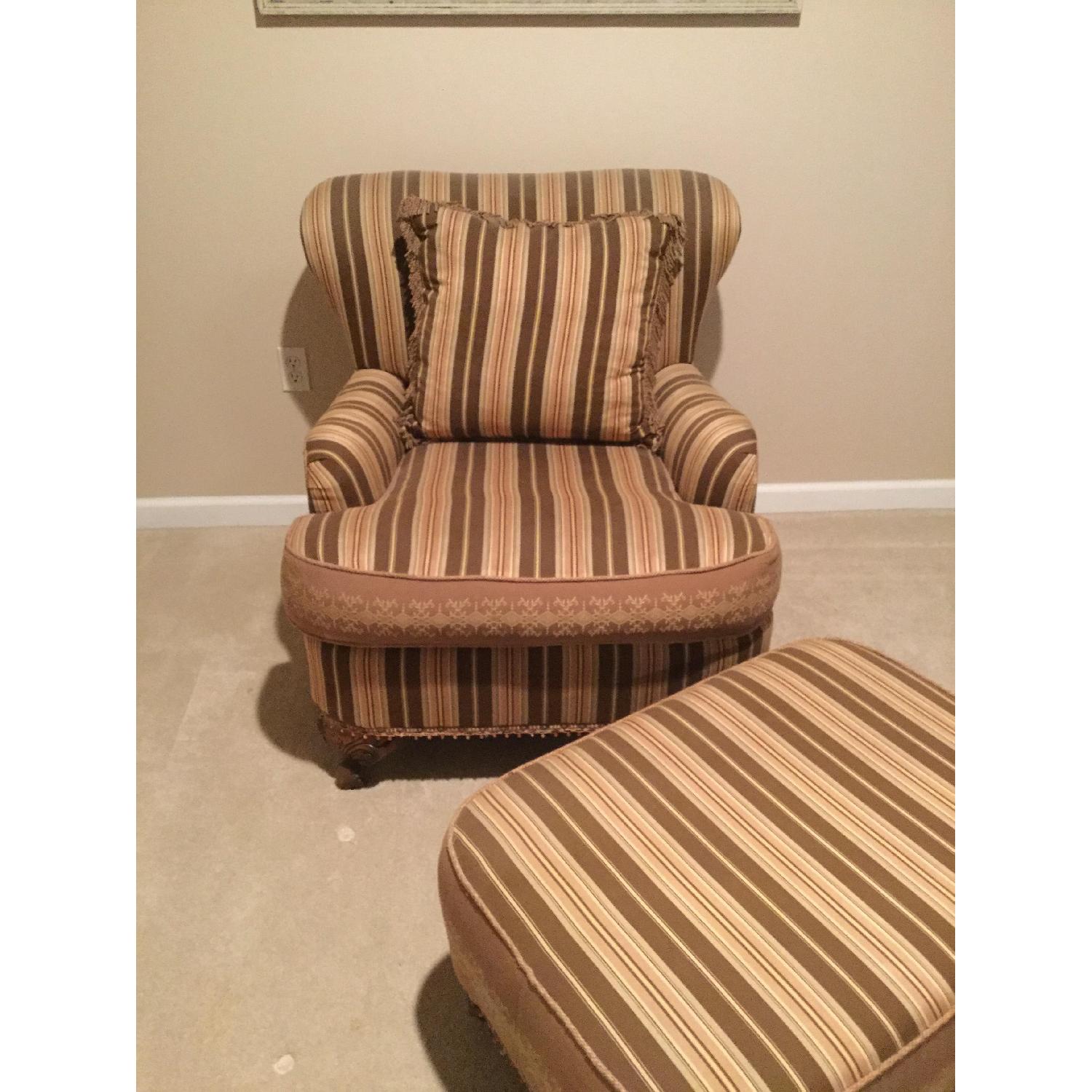 Domain Taylor BellaDonna Chair & Ottoman - image-4