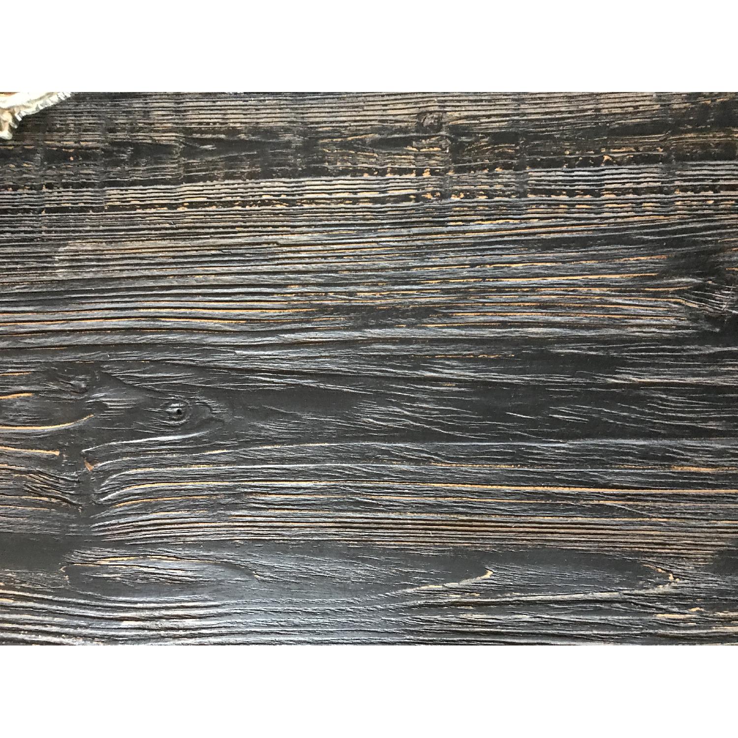 Custom Oversized Dark Stain Coffee Table - image-4