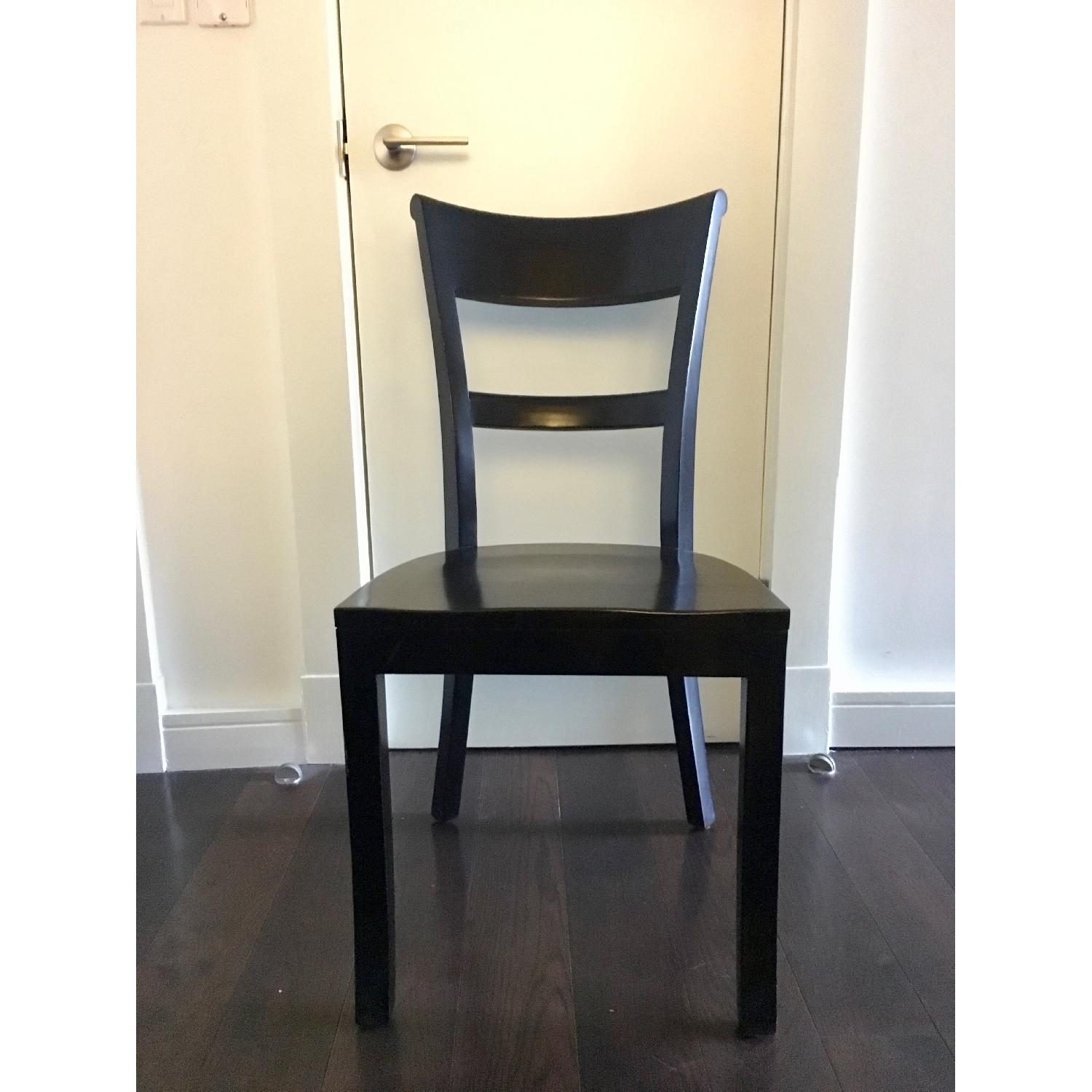 Crate & Barrel Kipling Dining Table w/ 6 Chairs - image-9