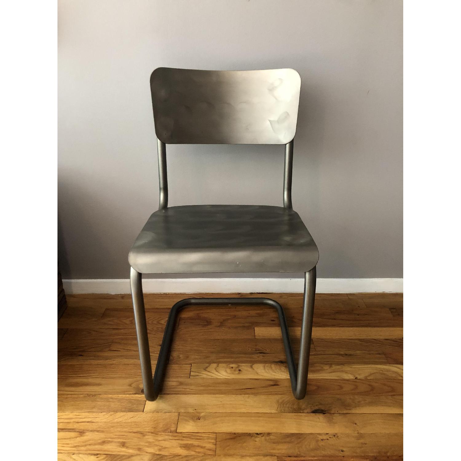 Restoration Hardware Industrial Dining Chairs - image-1