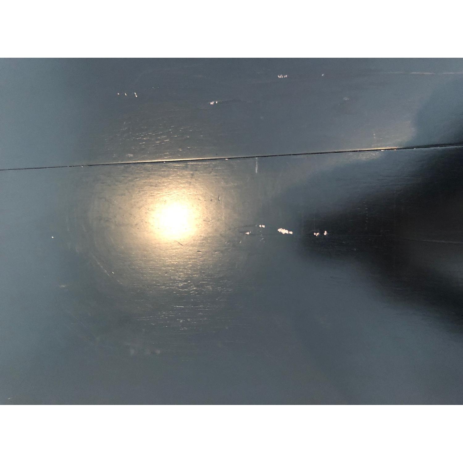 Pottery Barn Cherry Wood Expandable Dining Table - image-4