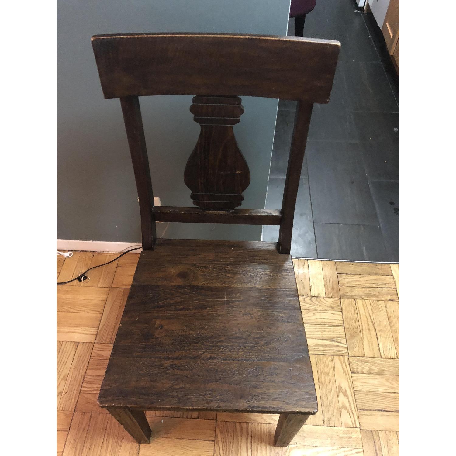 Macy's Dining Table w/ 1 Bench + 4 Chairs - image-3